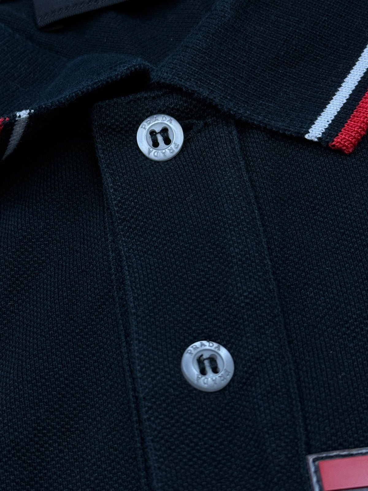 black Prada polo {S}