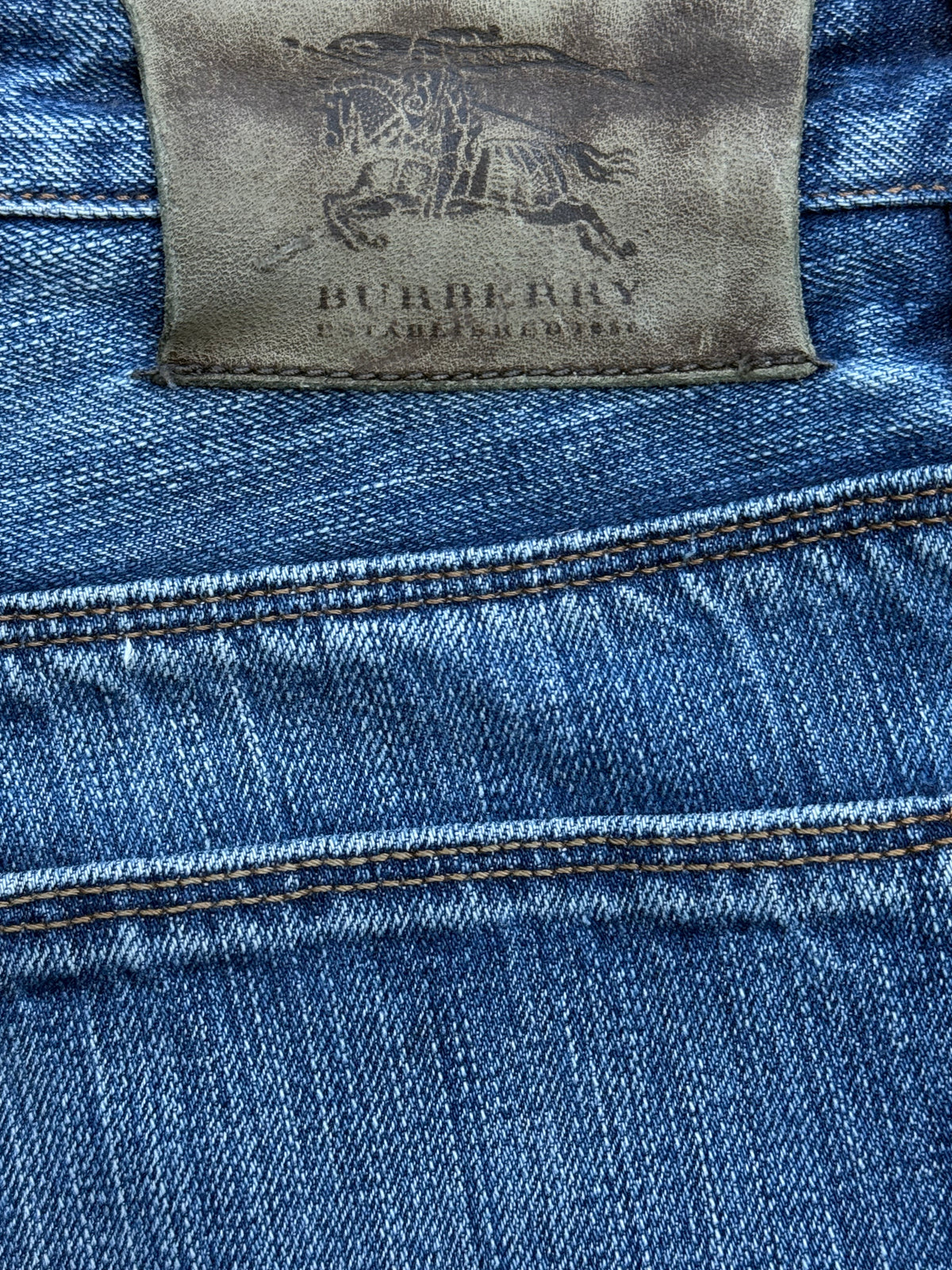 vintage Burberry jeans