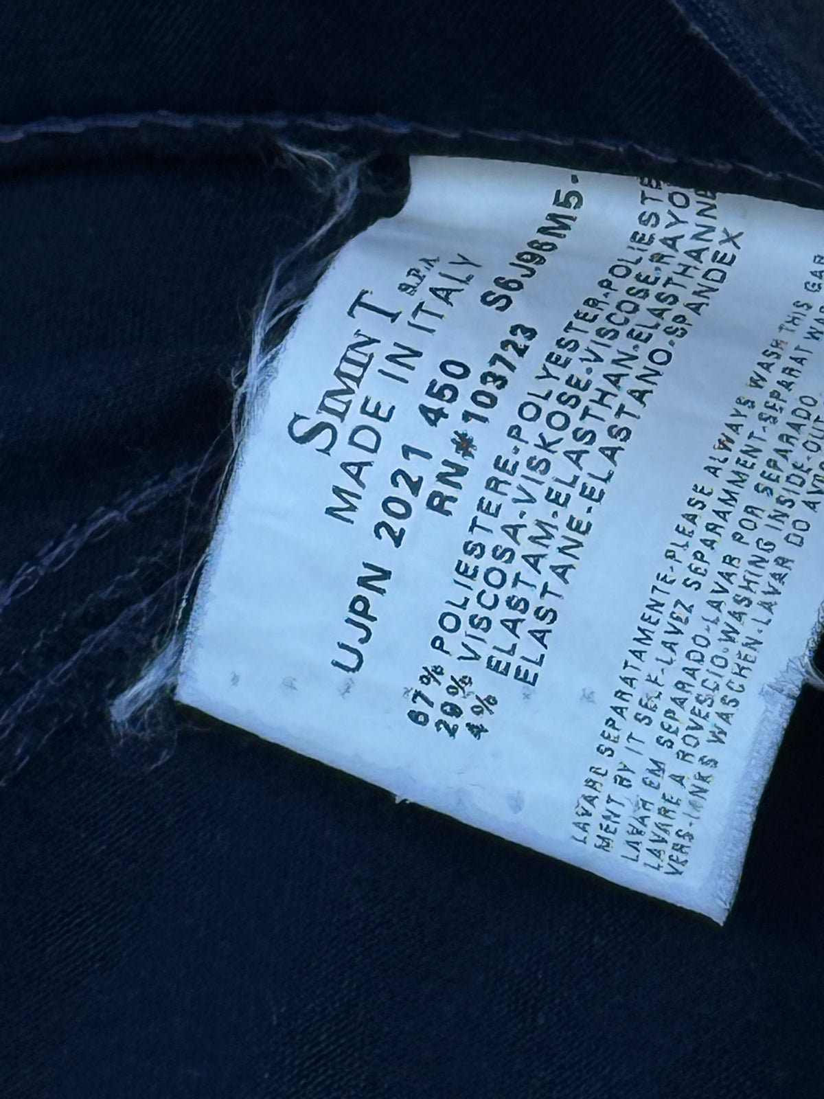 vintage Armani jeans