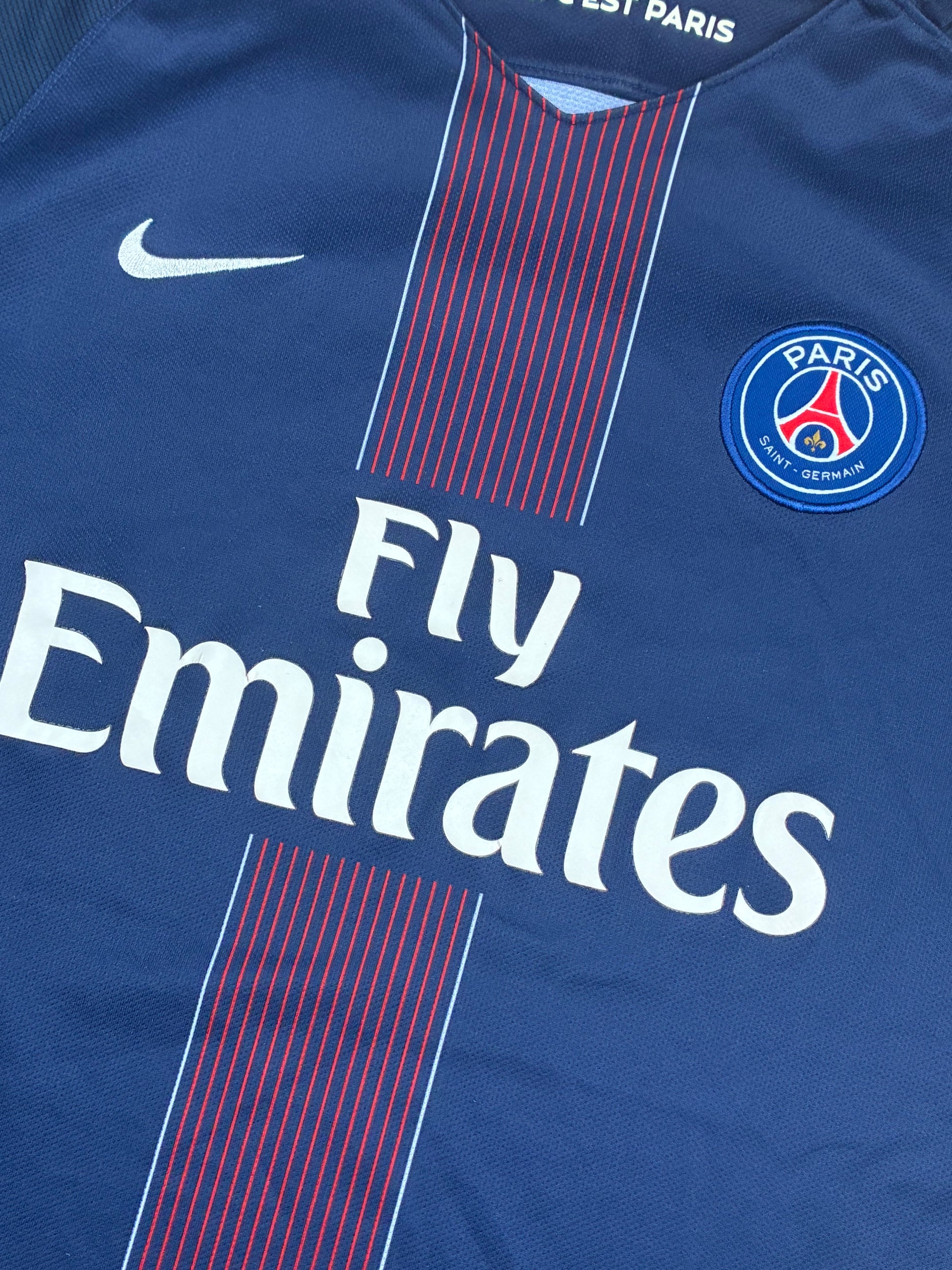 vintage Nike PSG Paris Saint Germain home jersey {S}