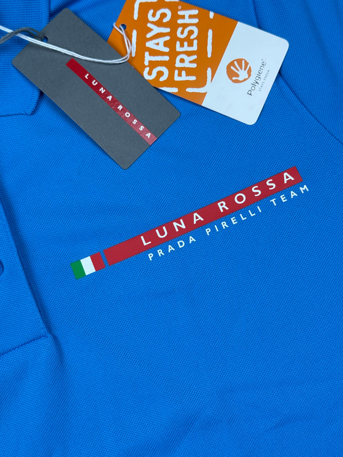 blue Prada Luna Rossa polo DSWT