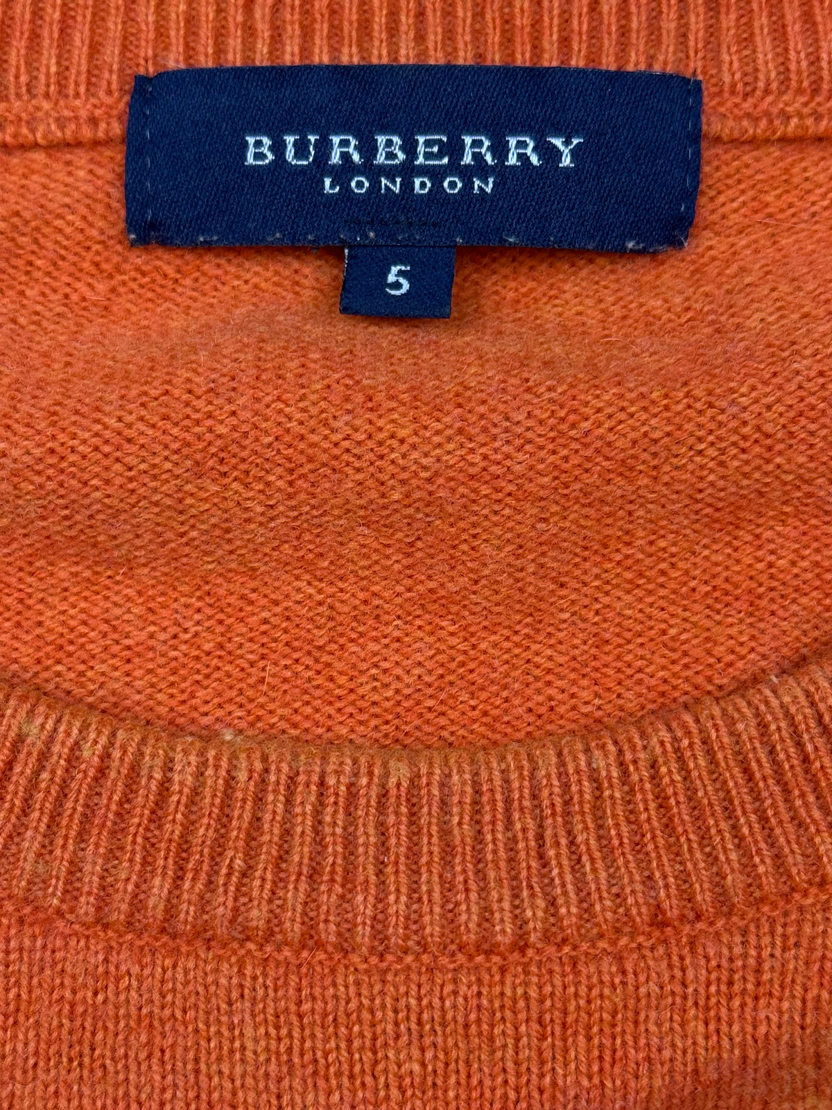 vintage Burberry knittedsweater {L}