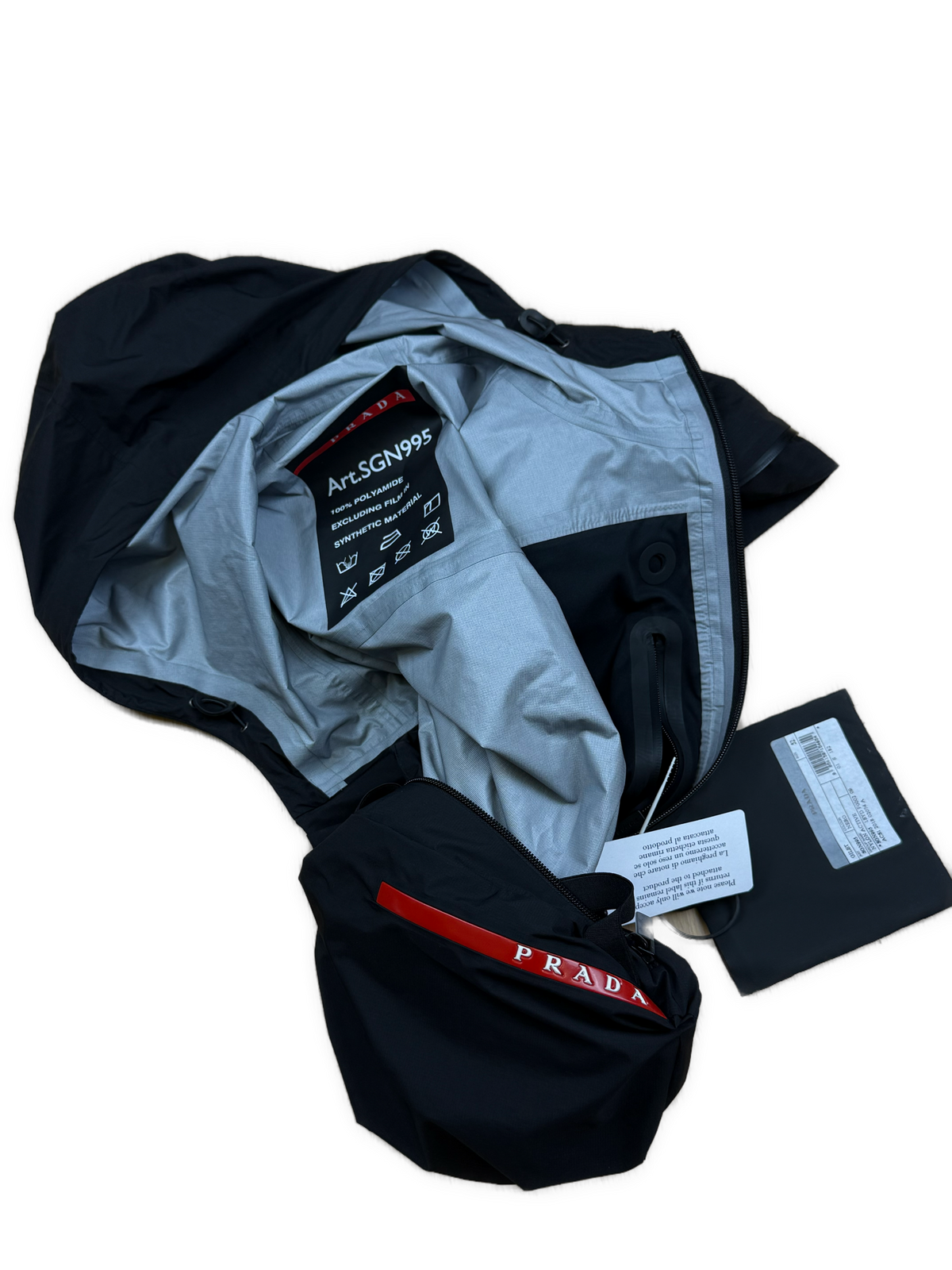 black Prada vest DSWT