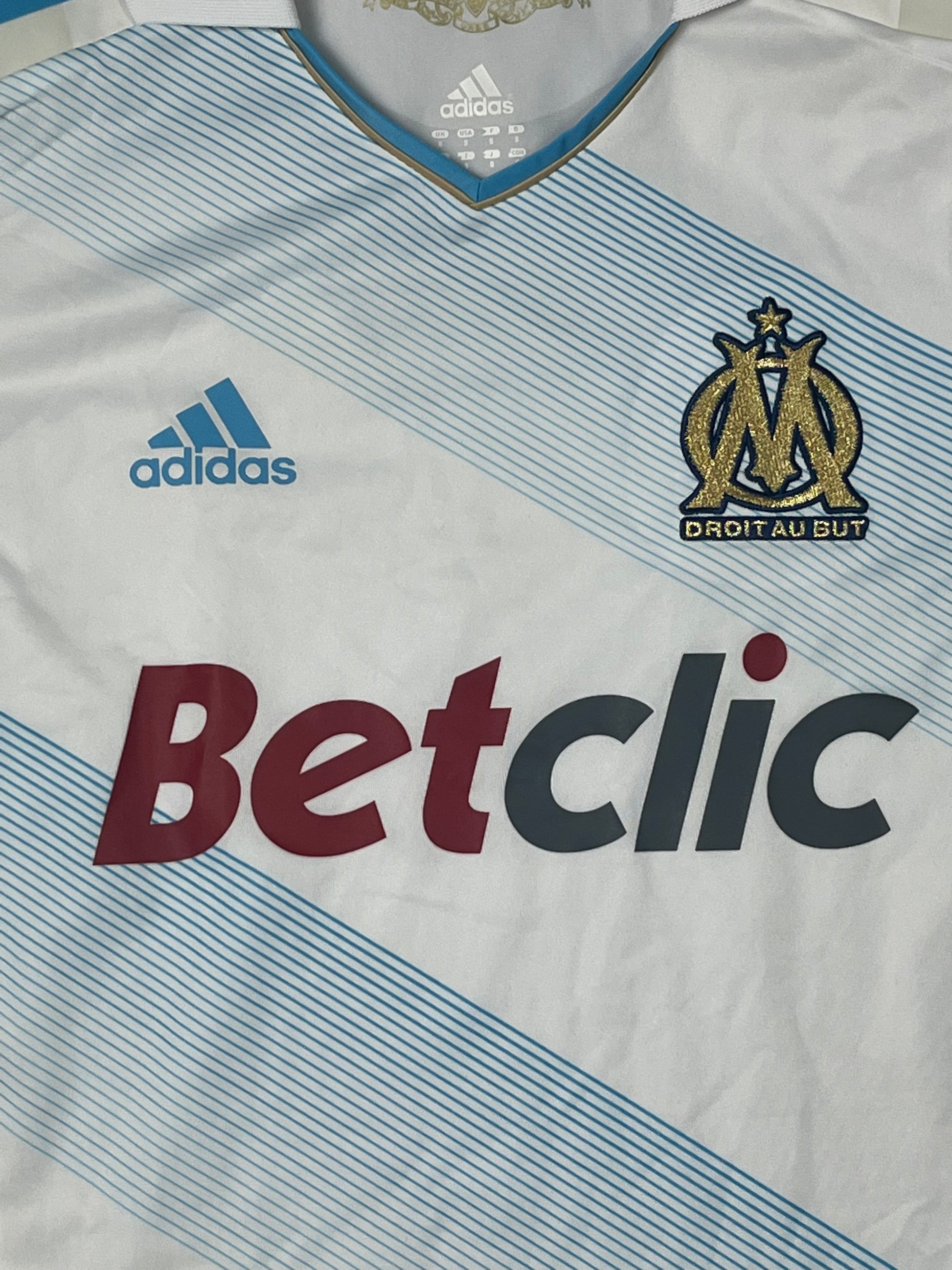 vintage Adidas Olympique Marseille 2011-2012 home jersey {XL}