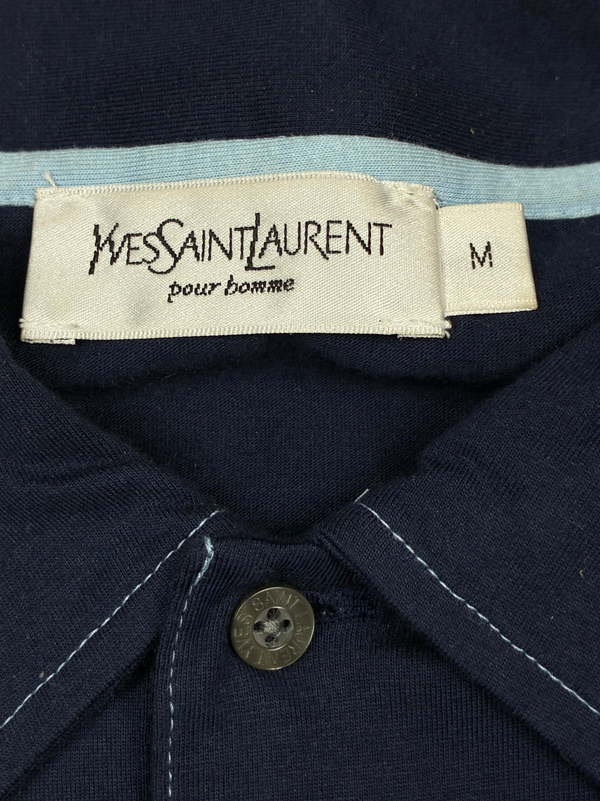 vintage YSL Yves Saint Laurent polo {M}