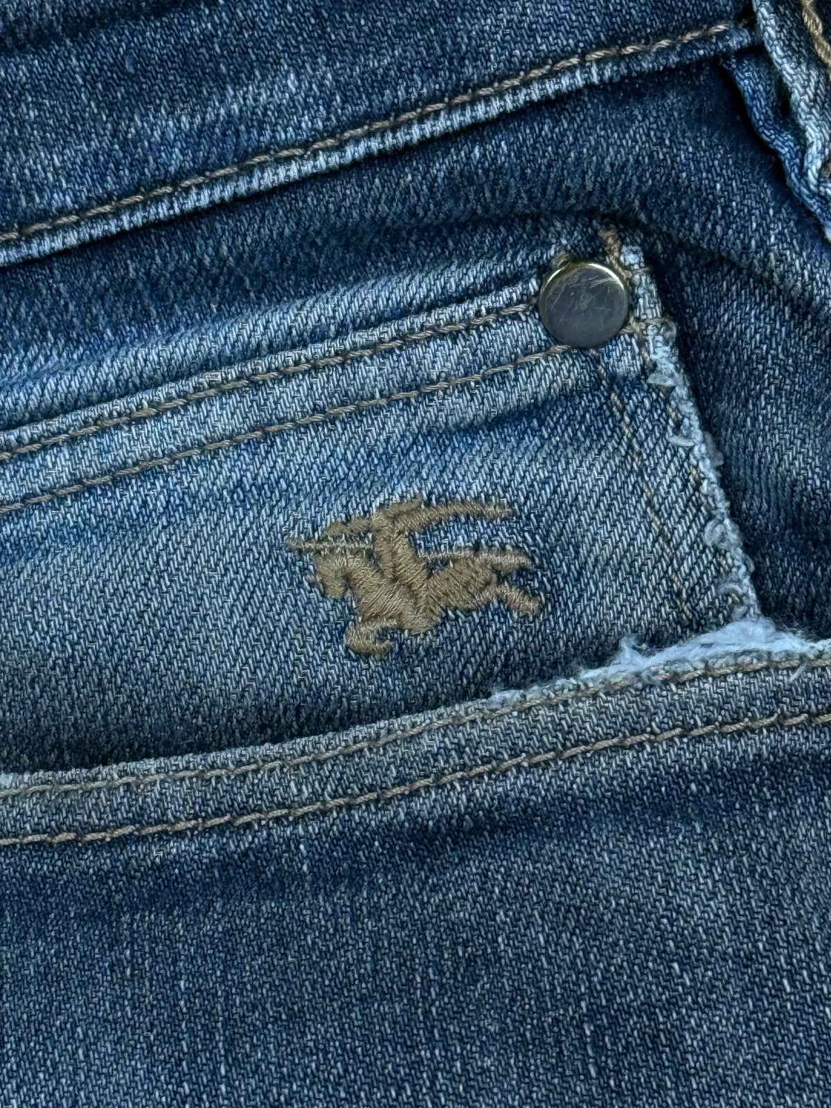 vintage Burberry jeans {S}