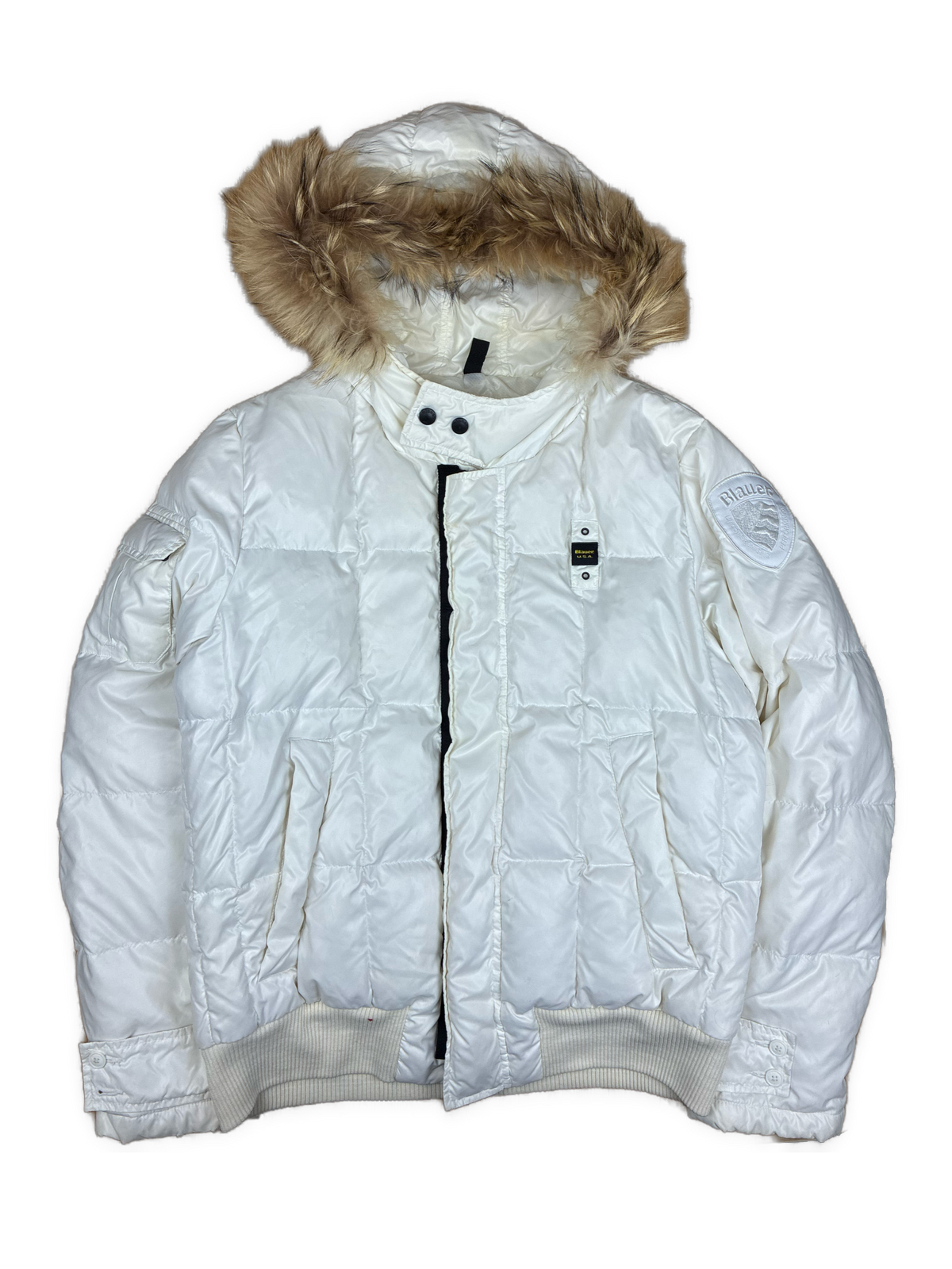 vintage Blauer winterjacket {L}