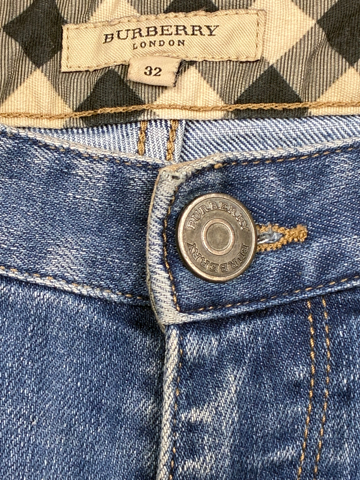 vintage Burberry jeans {S}