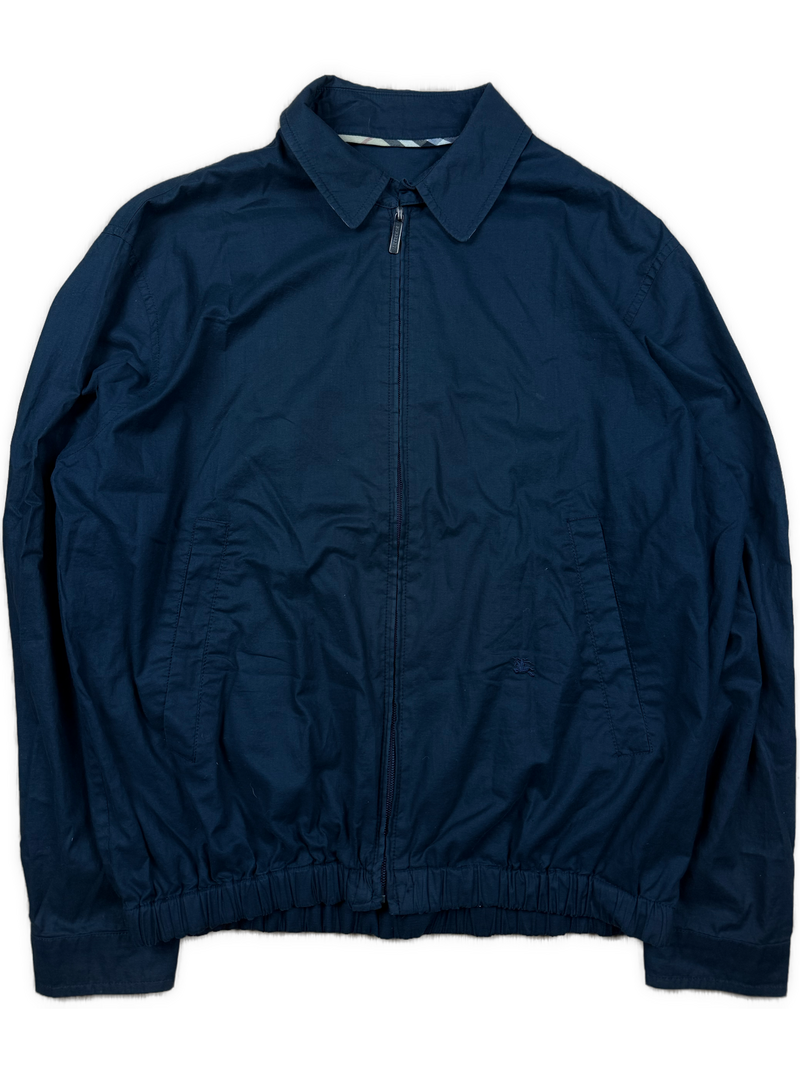 vintage navyblue Burberry harringtonjacket