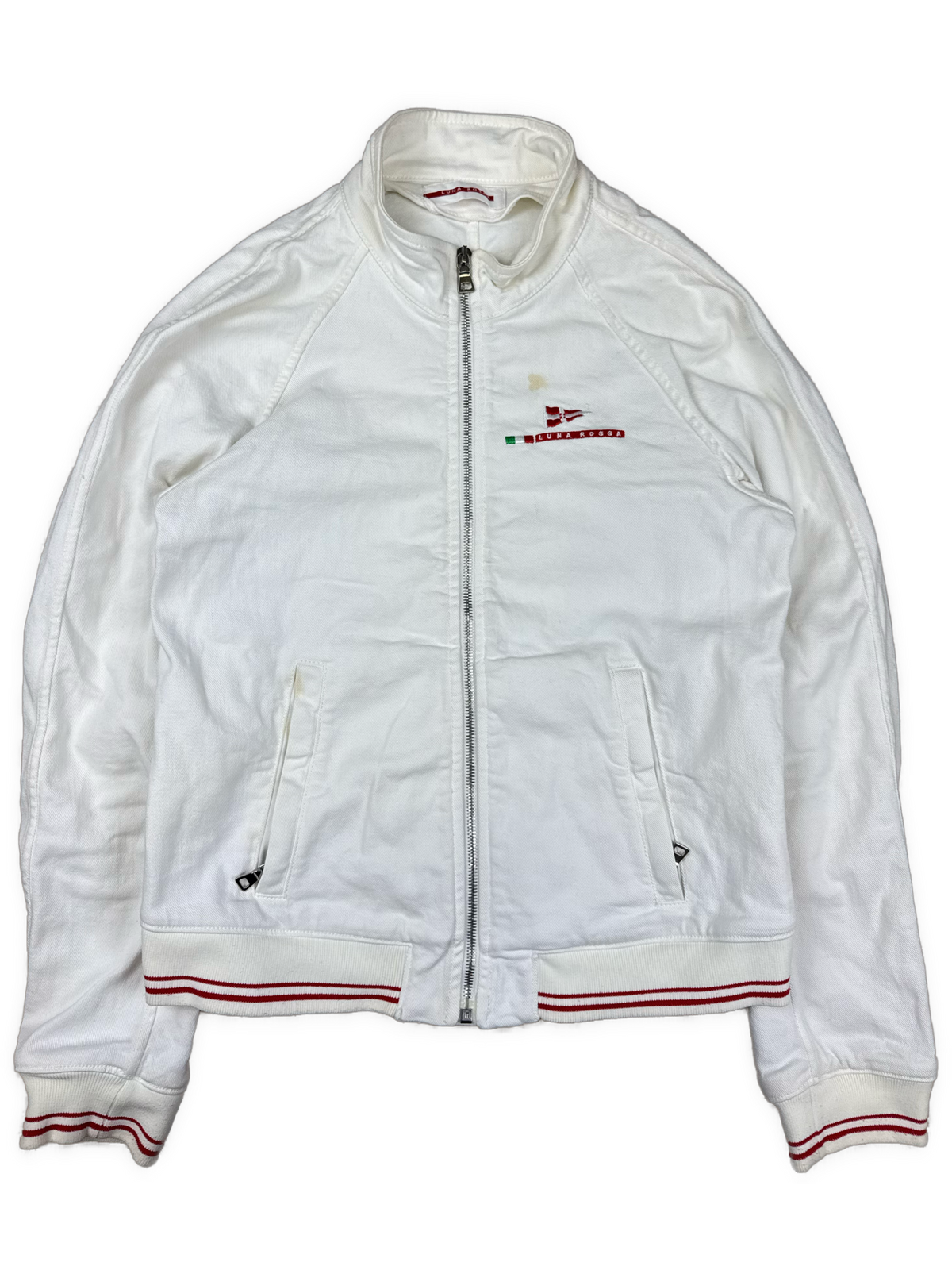 vintage Prada Luna Rossa harringtonjacket {S}
