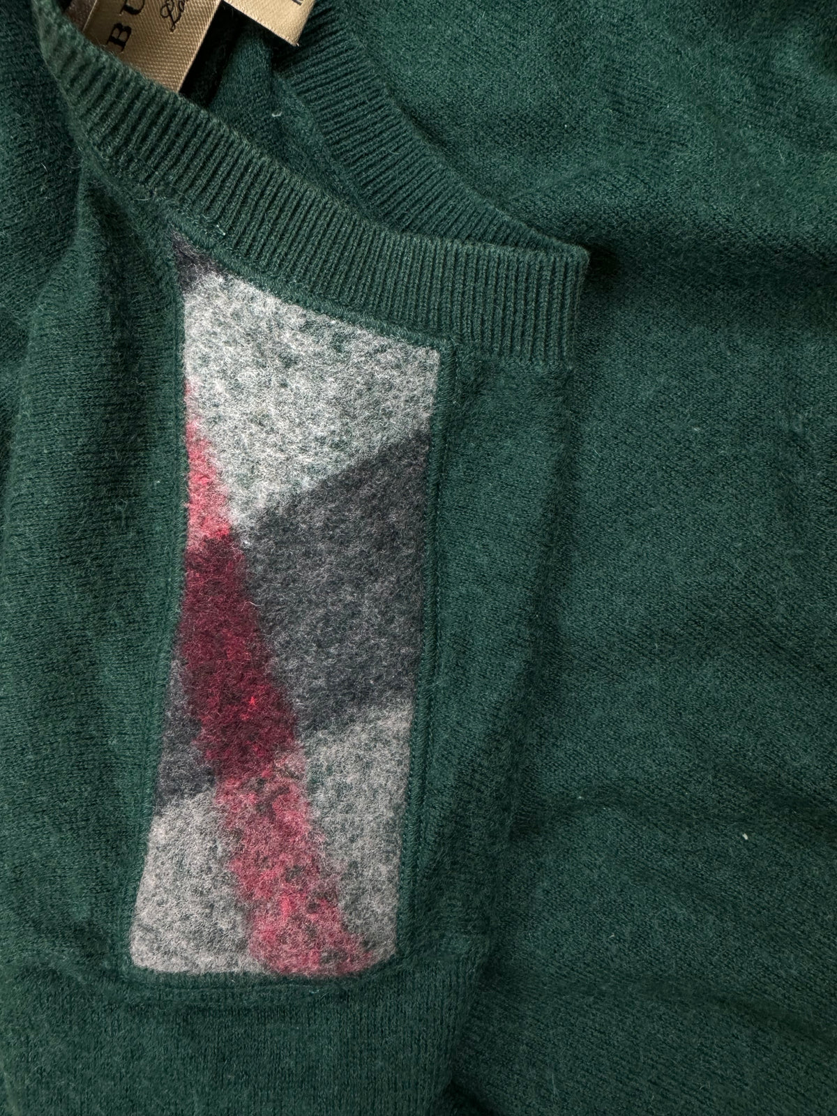 vintage Burberry knittedsweater {M}