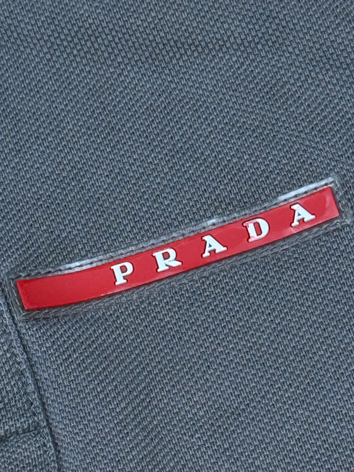 grey Prada polo