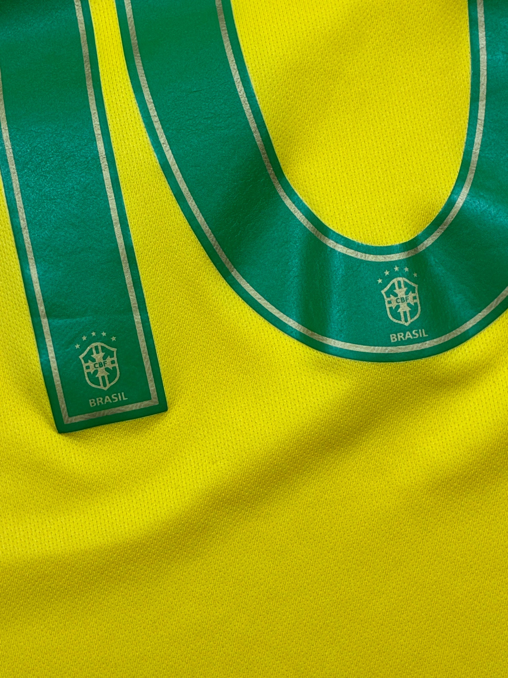 vintage Nike Brasil NEYMAR.JR10 home jersey {M}