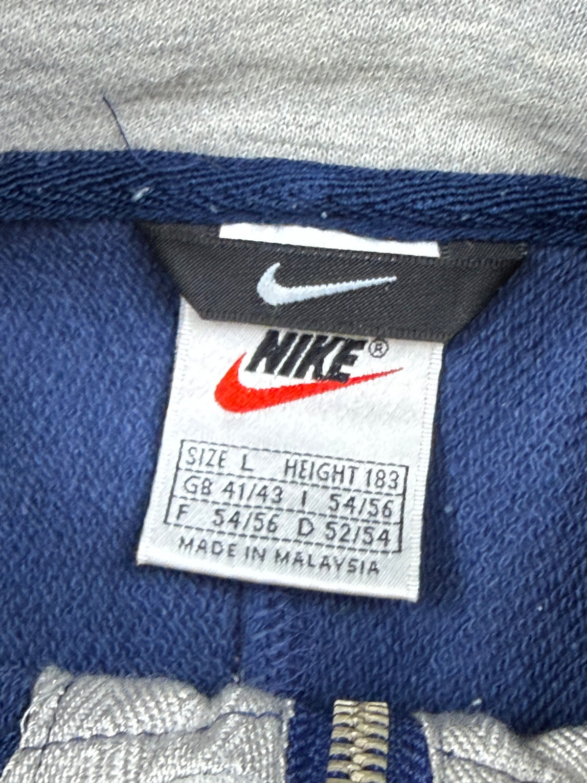 vintage Nike quarterzip {L}