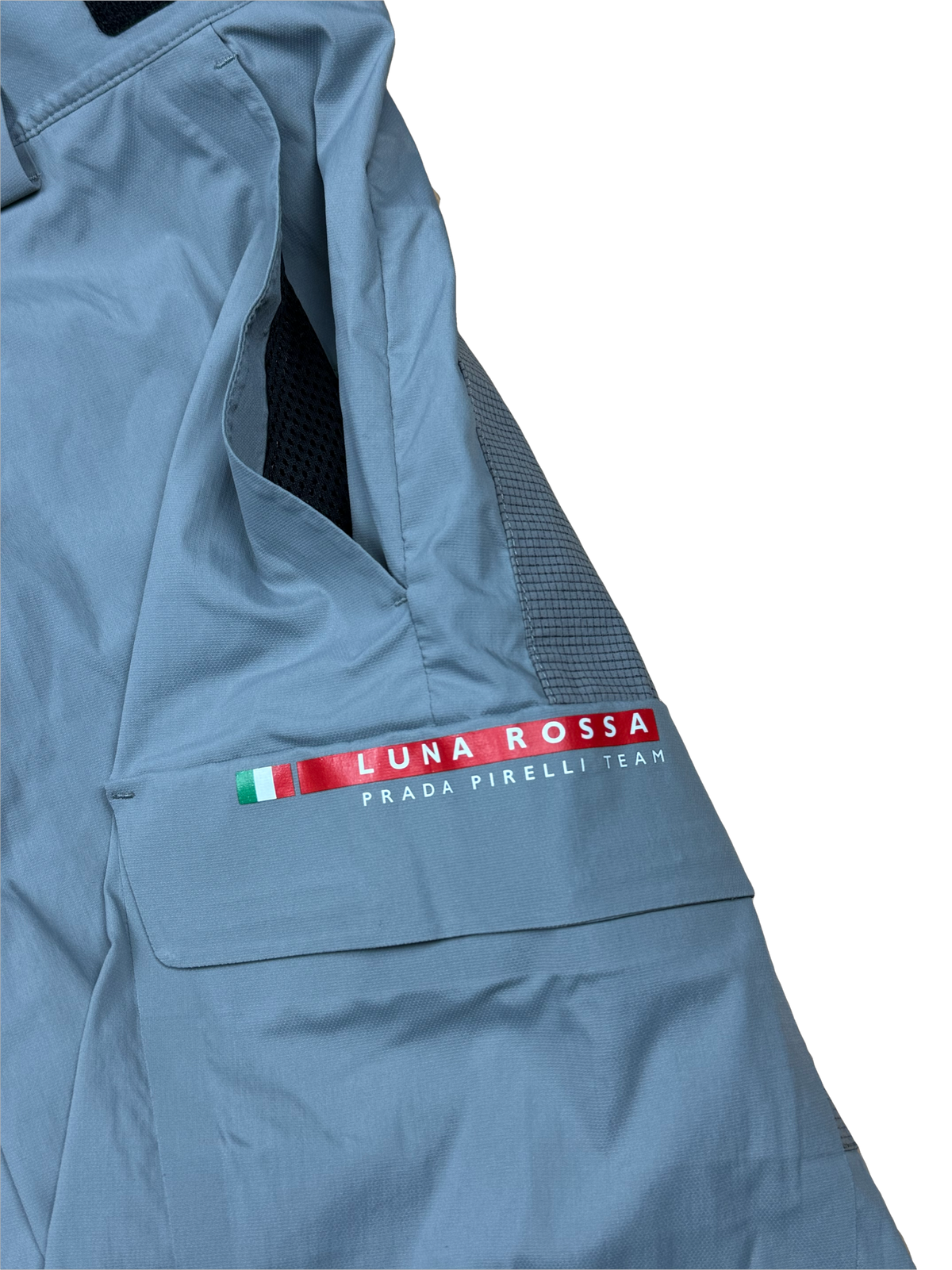 grey Prada Luna Rossa shorts
