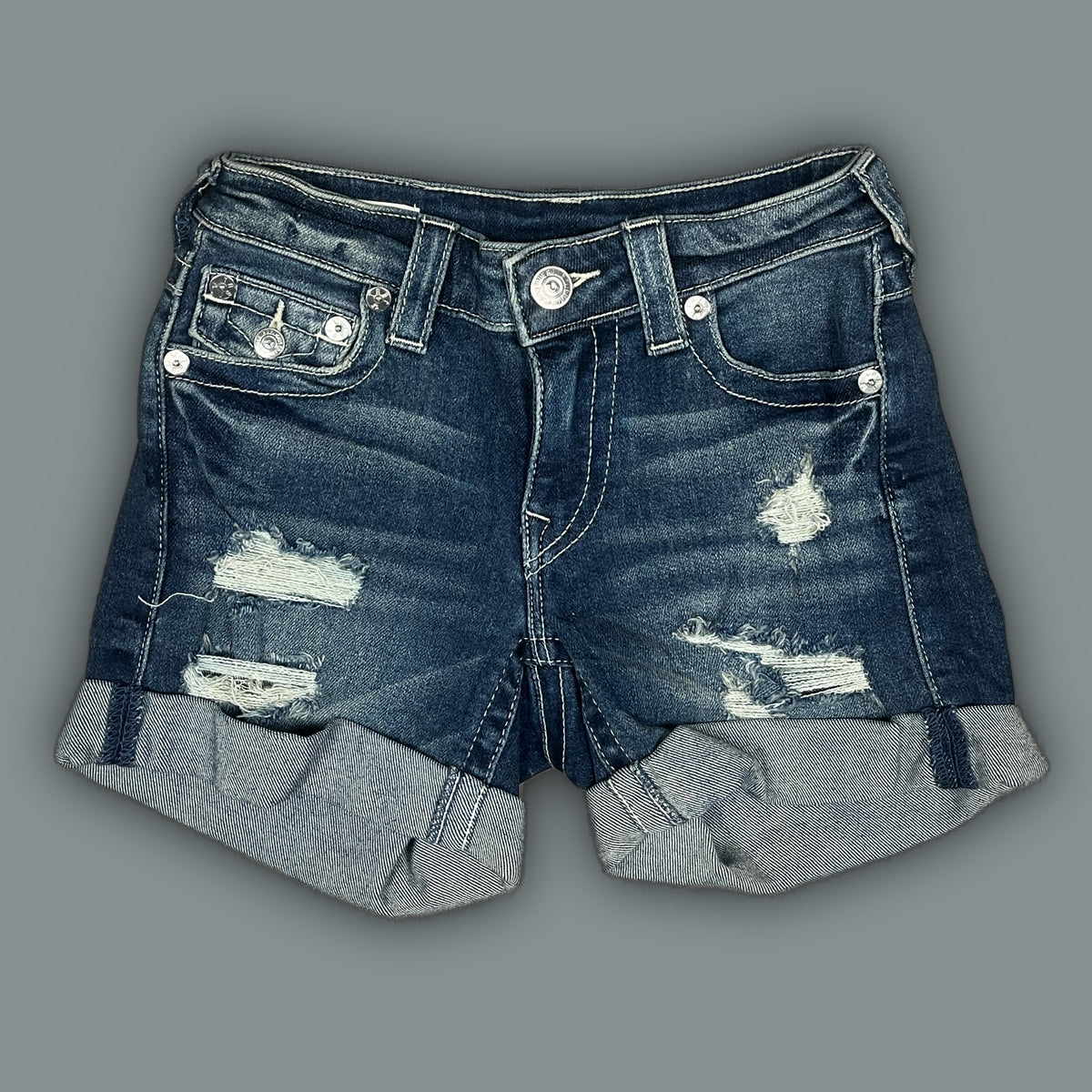 vintage True Religion shorts {XS}