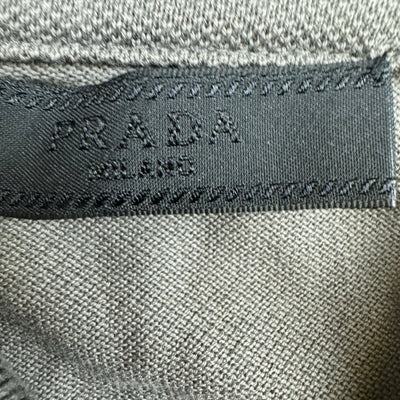 grey Prada polo {S}
