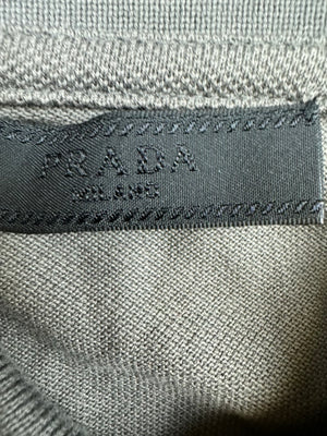 grey Prada polo {S}