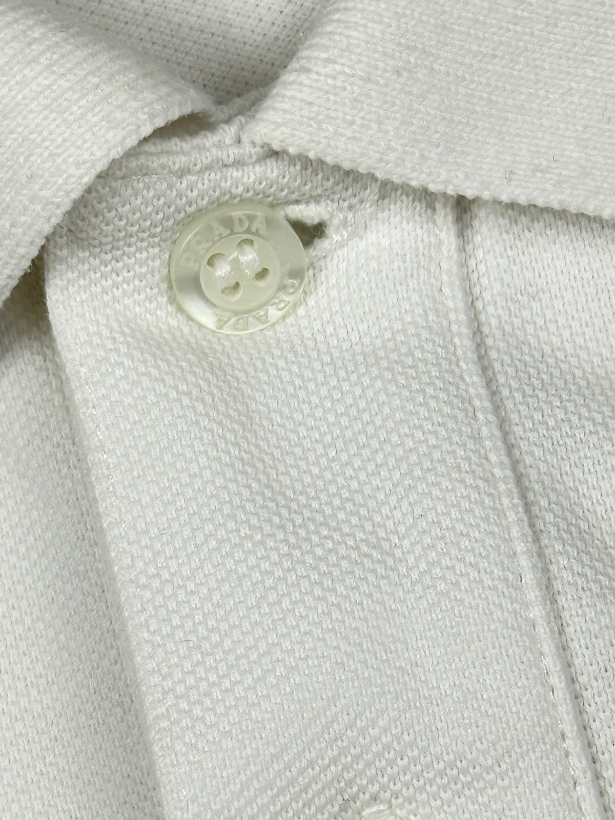 white Prada polo {XL}