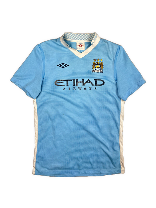 vintage Umbro Manchester City home jersey {S}