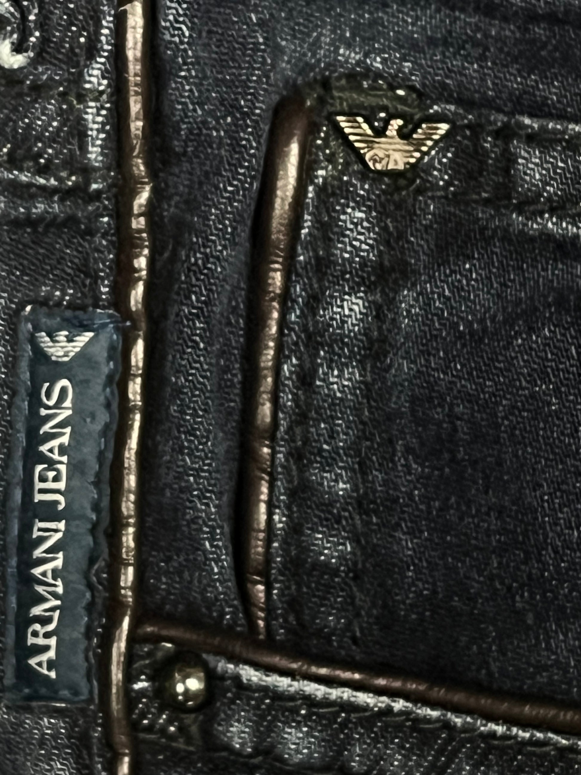 vintage Armani jeans {S}