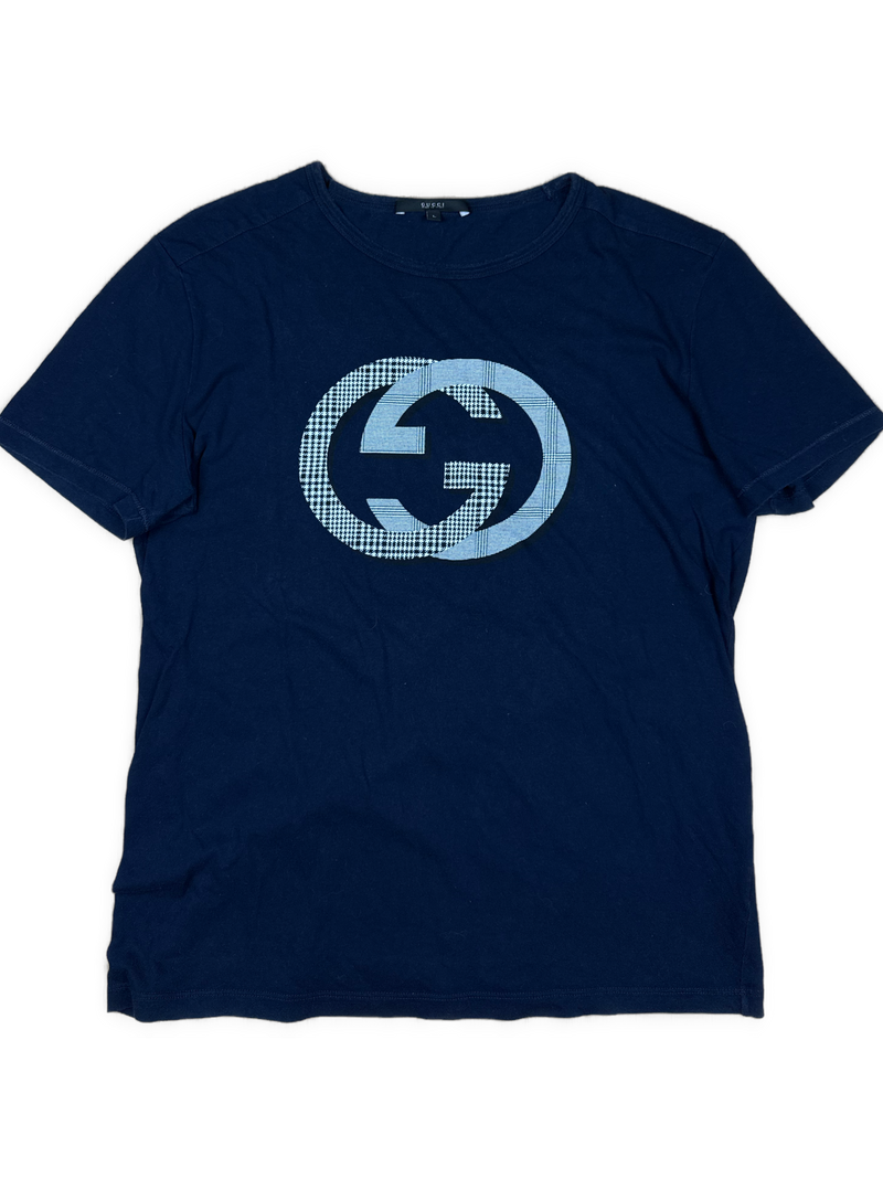 vintage navyblue Gucci t-shirt
