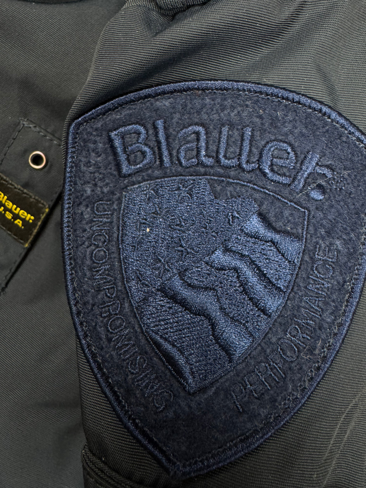 vintage Blauer winterjacket {S}