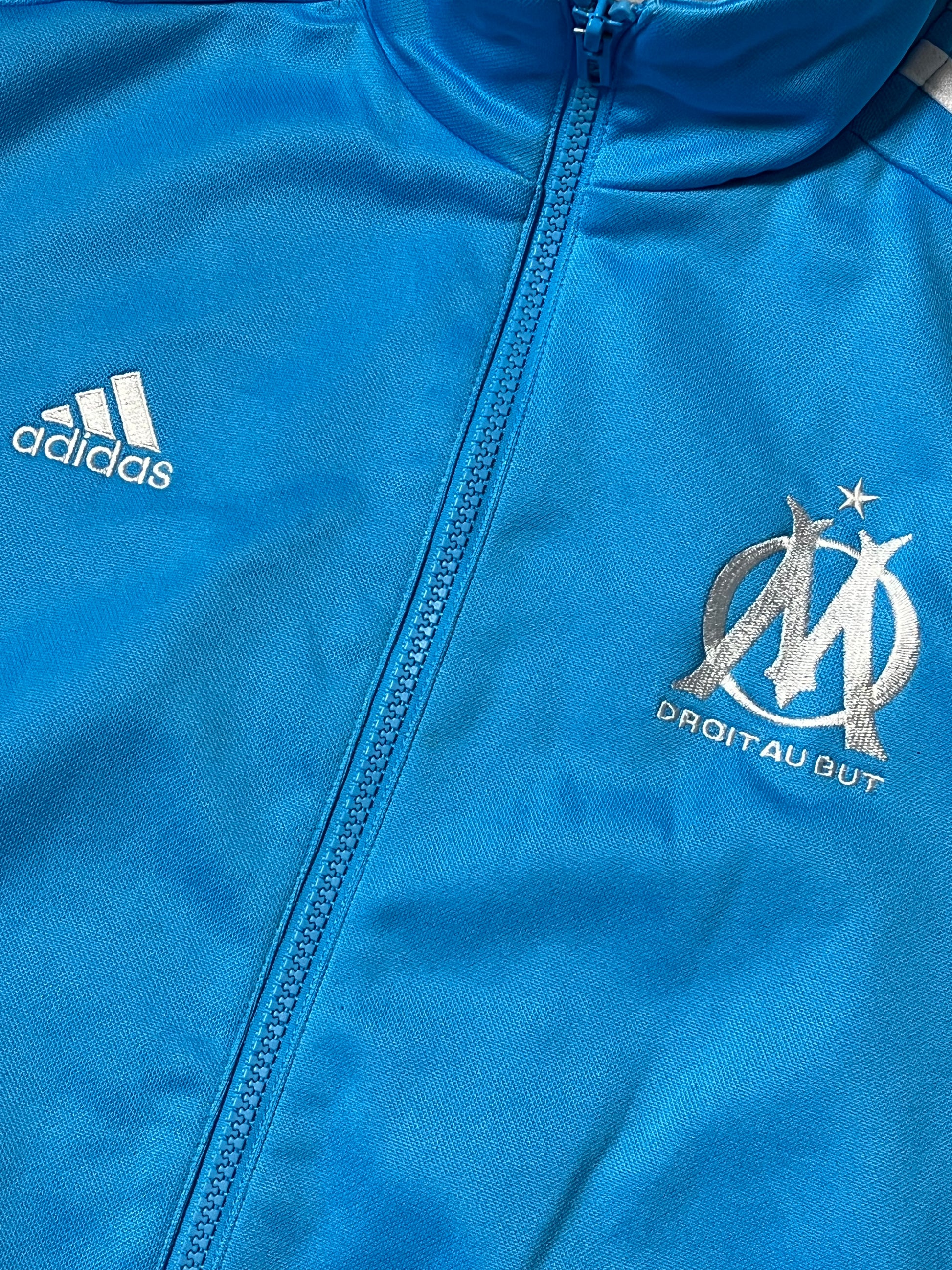 vintage Adidas Olympique Marseille trackjacket {M}