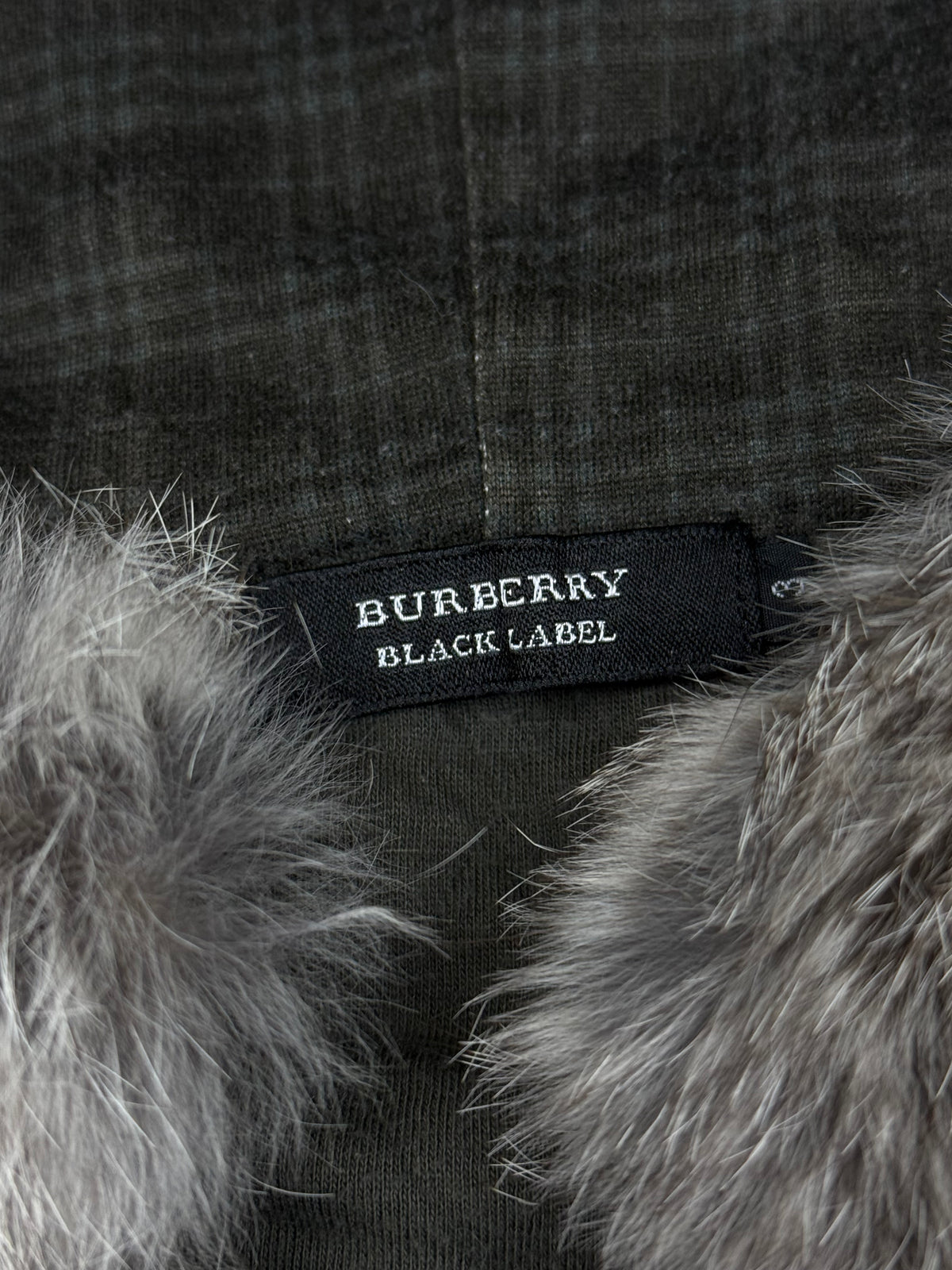 vintage Burberry Black Label sweatjacket {M}