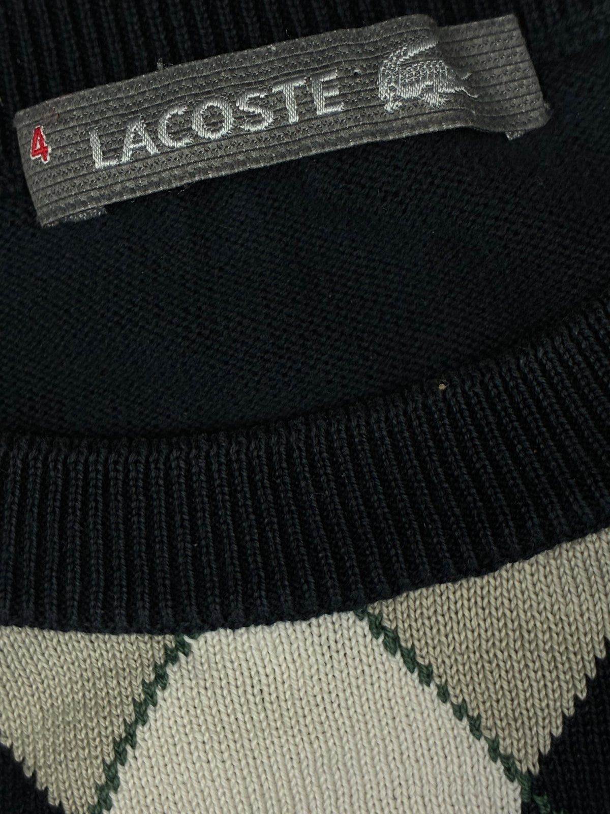 vintage Lacoste knittedsweater {M}