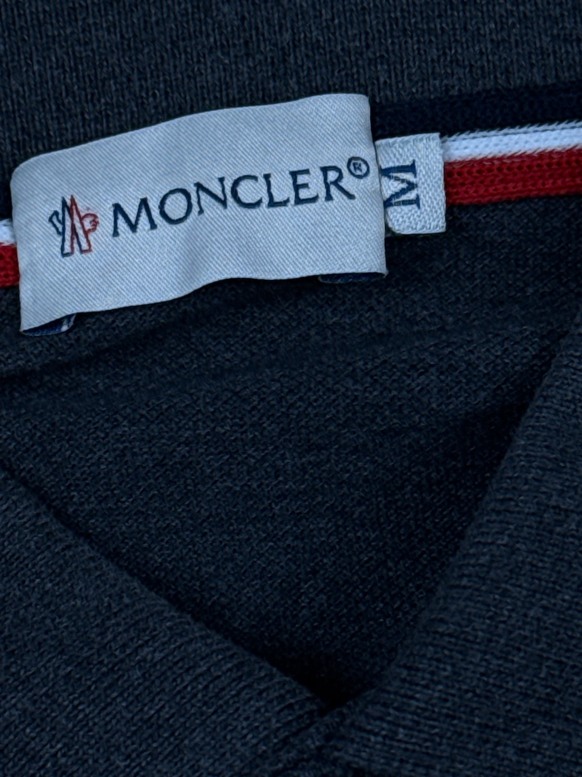 vintage Moncler polo long {S}