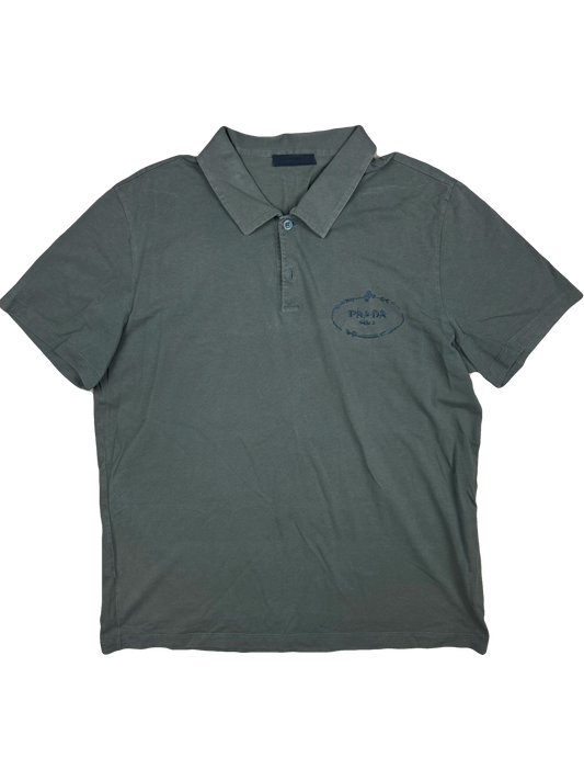 khaki Prada polo {XL}