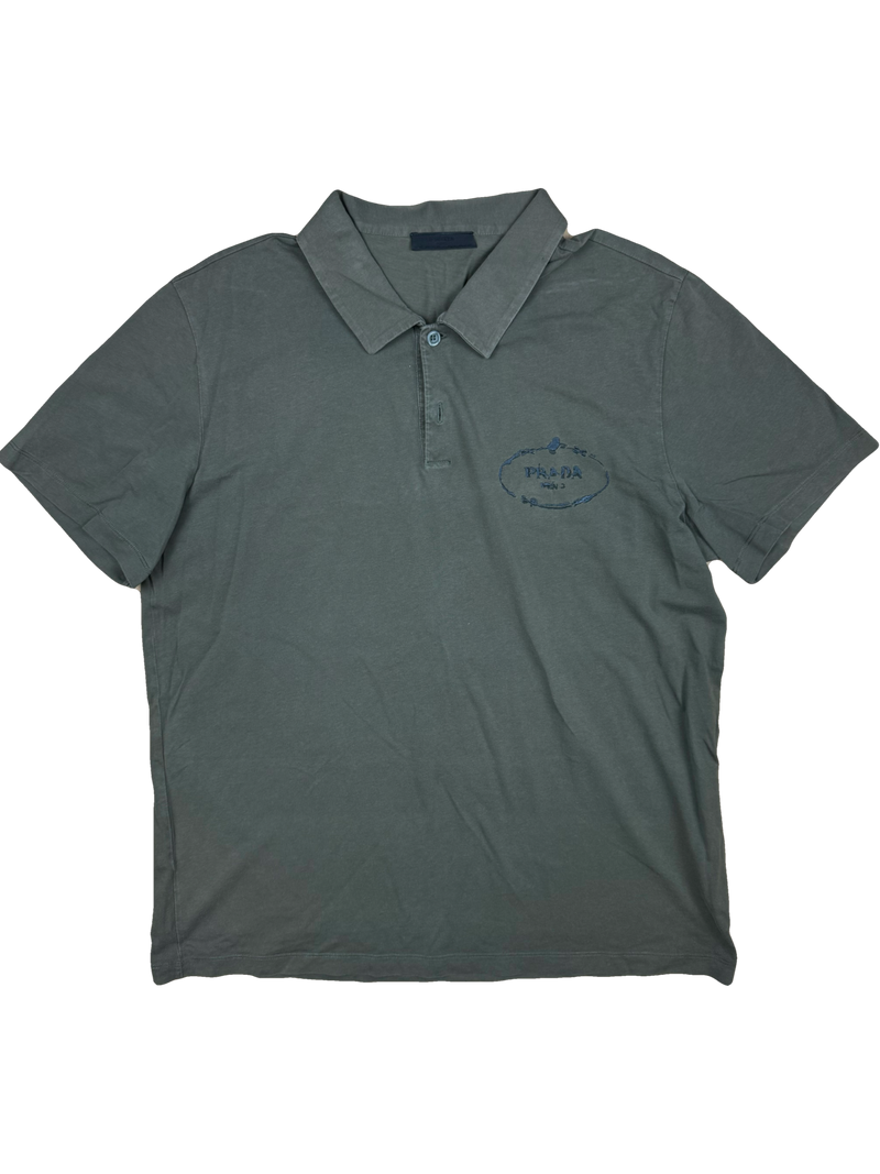 khaki Prada polo {XL}