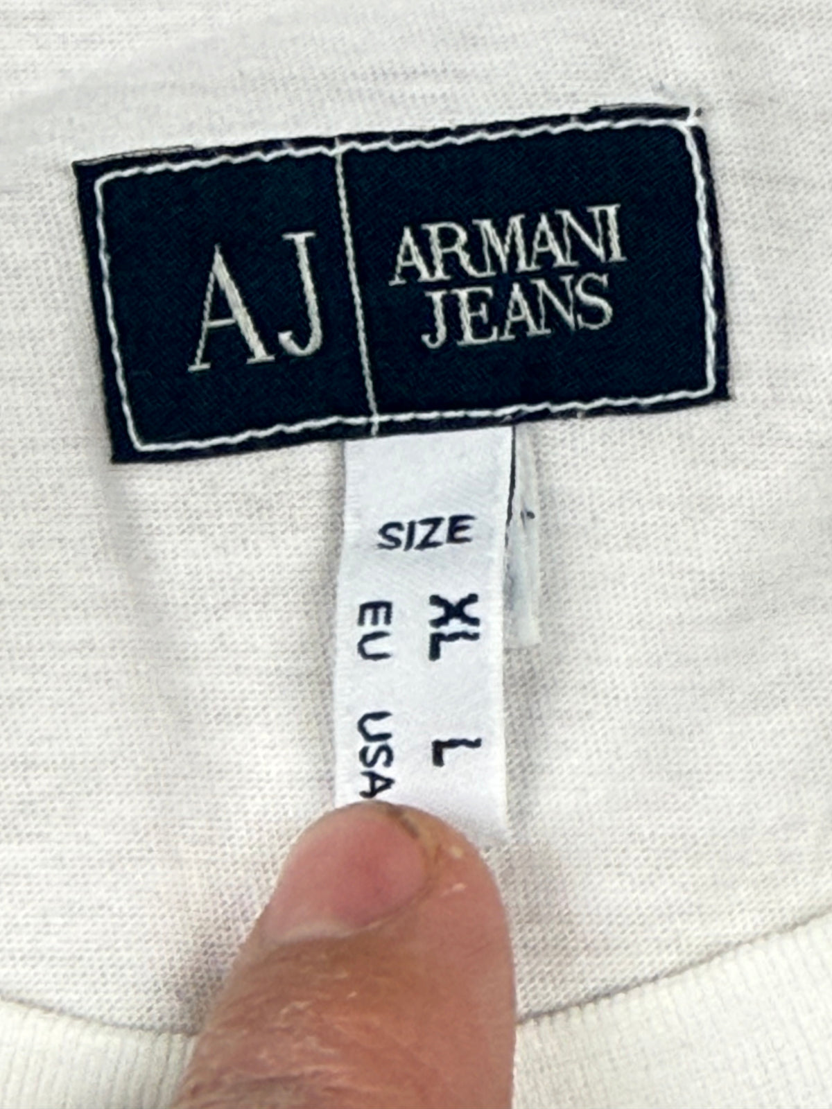 vintage Armani Jeans t-shirt