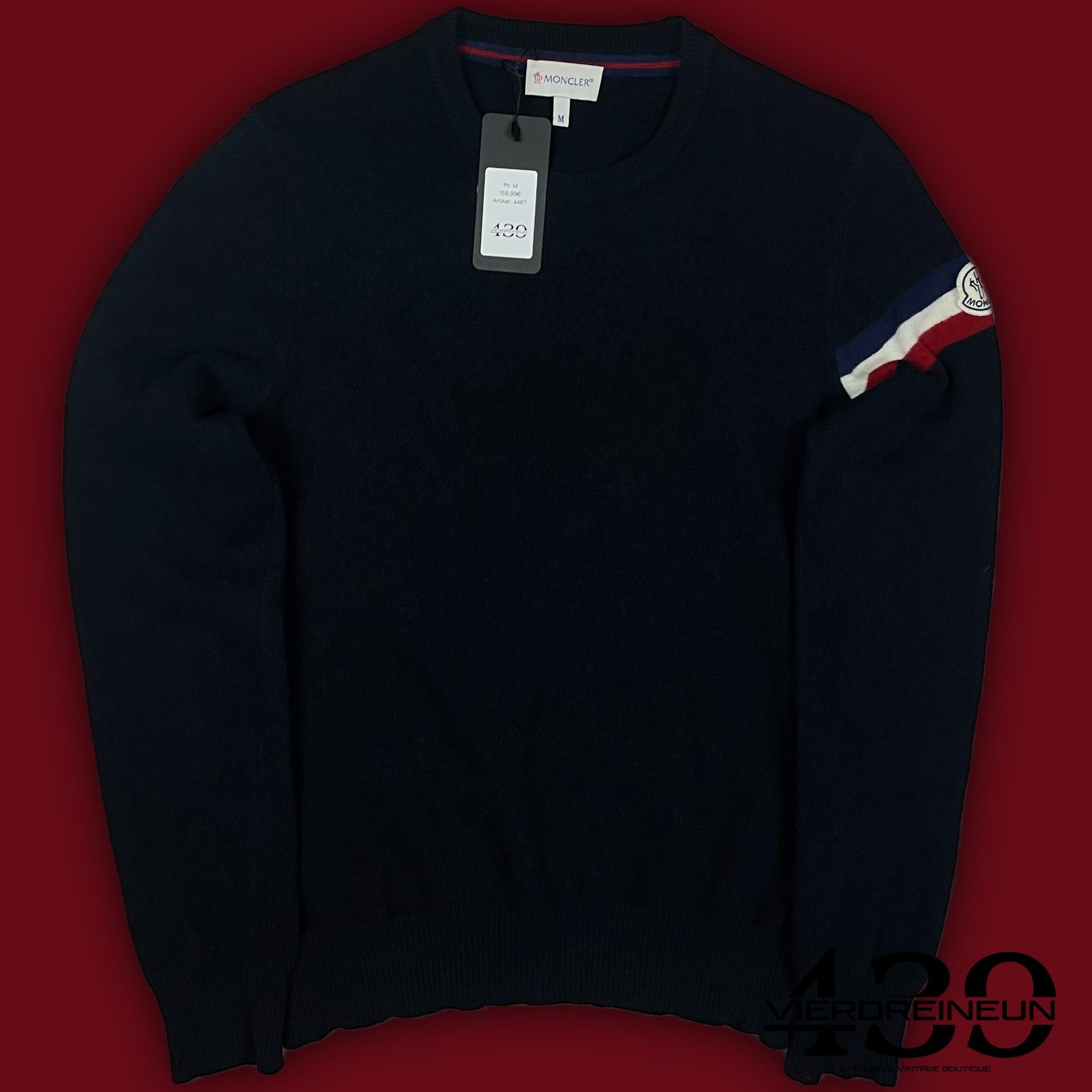 vintage Moncler knittedsweater {XS}