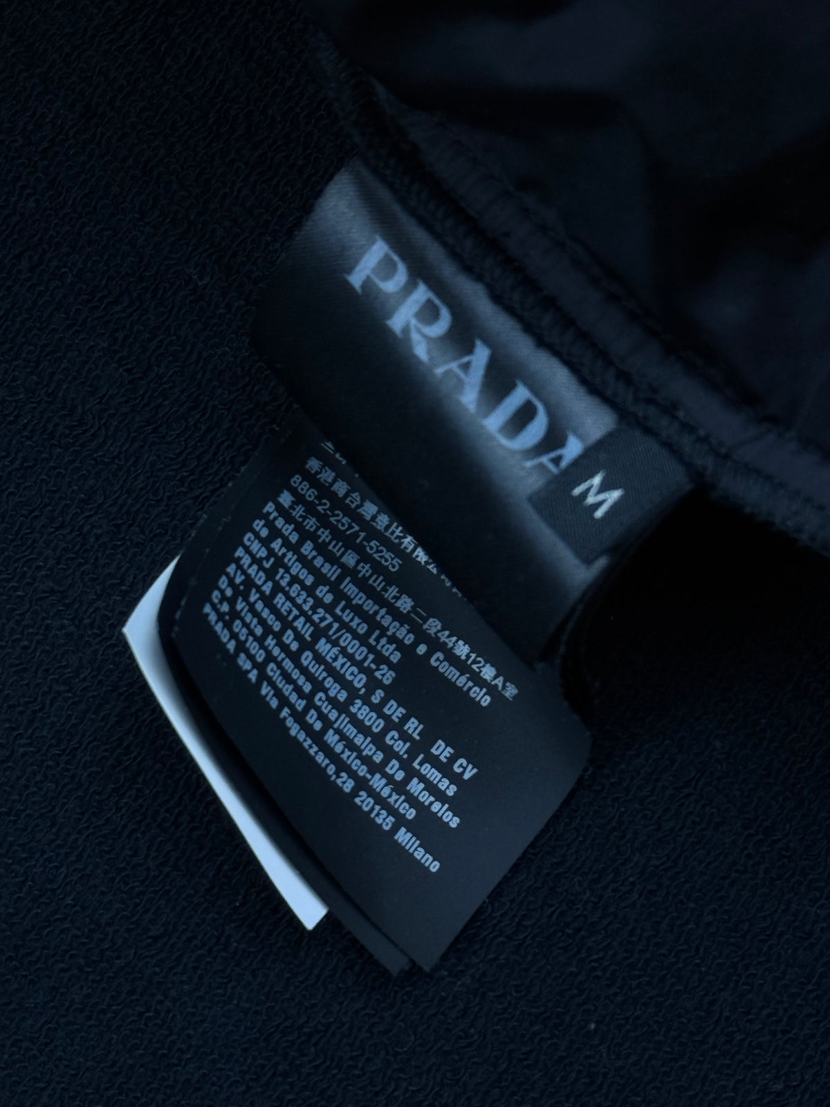 vintage Prada hybrid sweatjacket