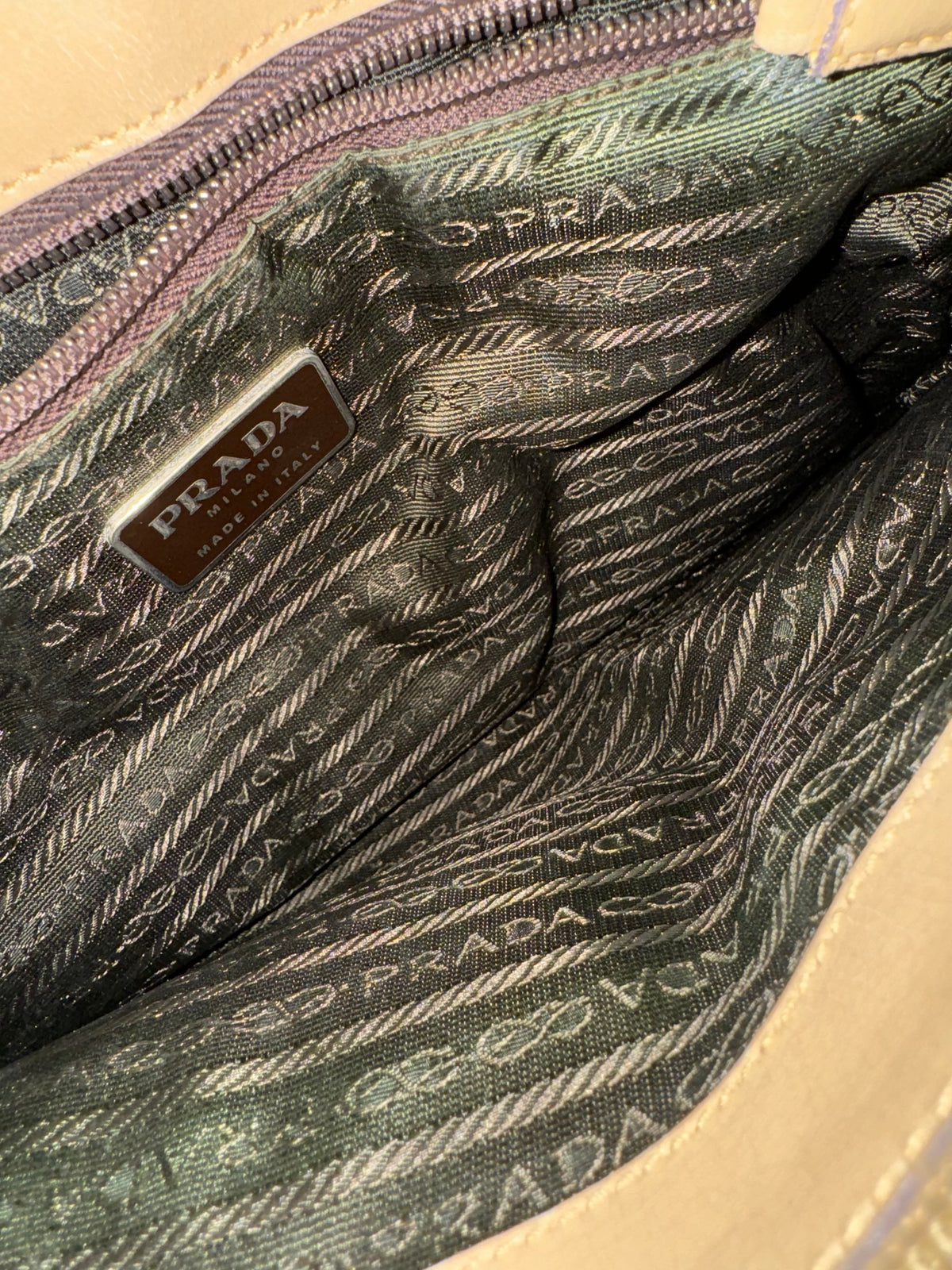vintage Prada shopper