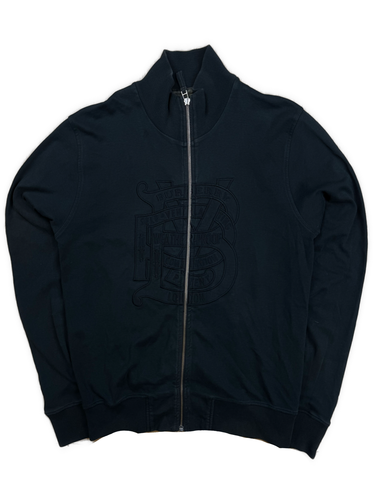 vintage Burberry sweatjacket {S}