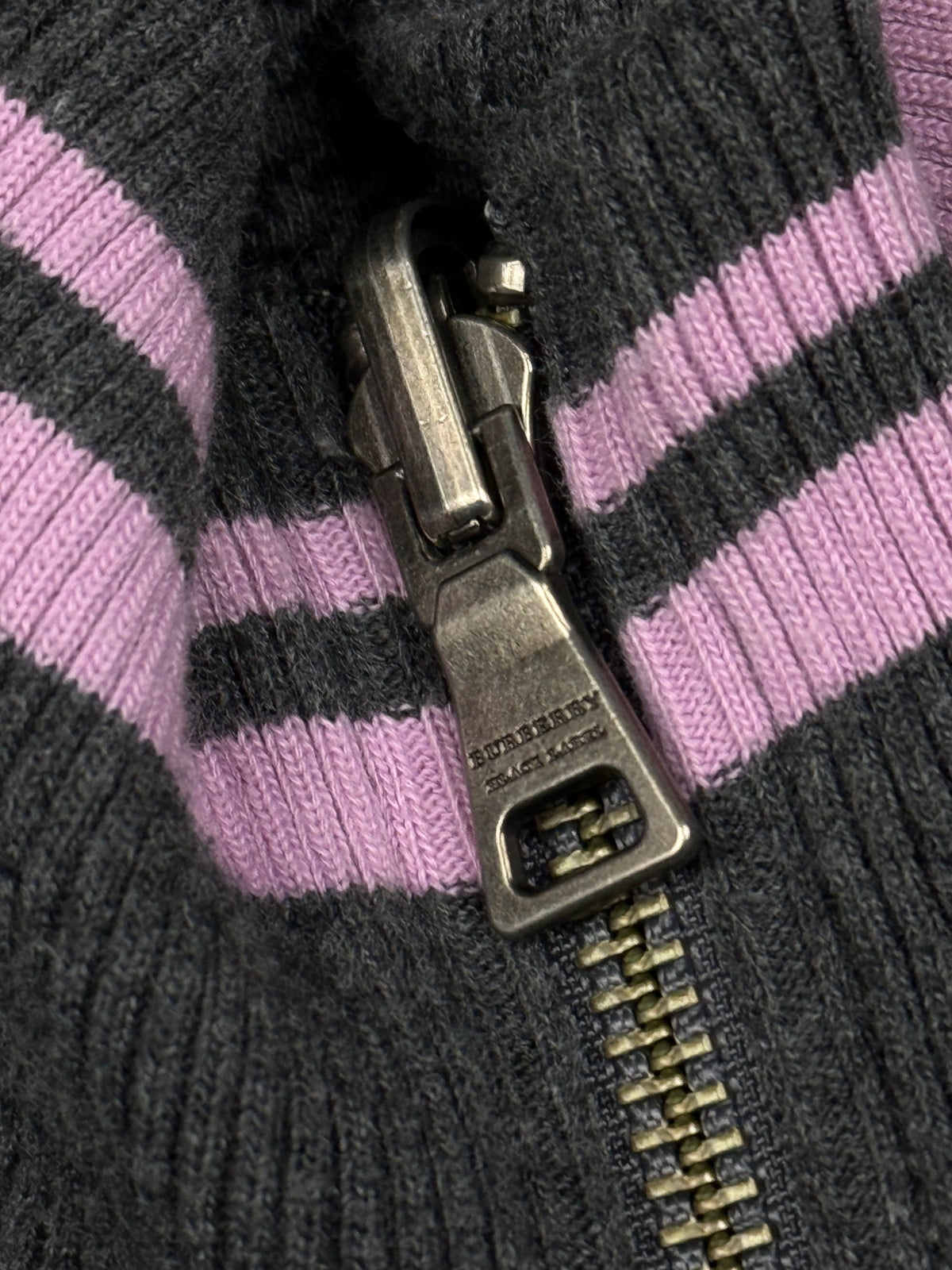 vintage reversible Burberry Black Label sweatjacket {M}