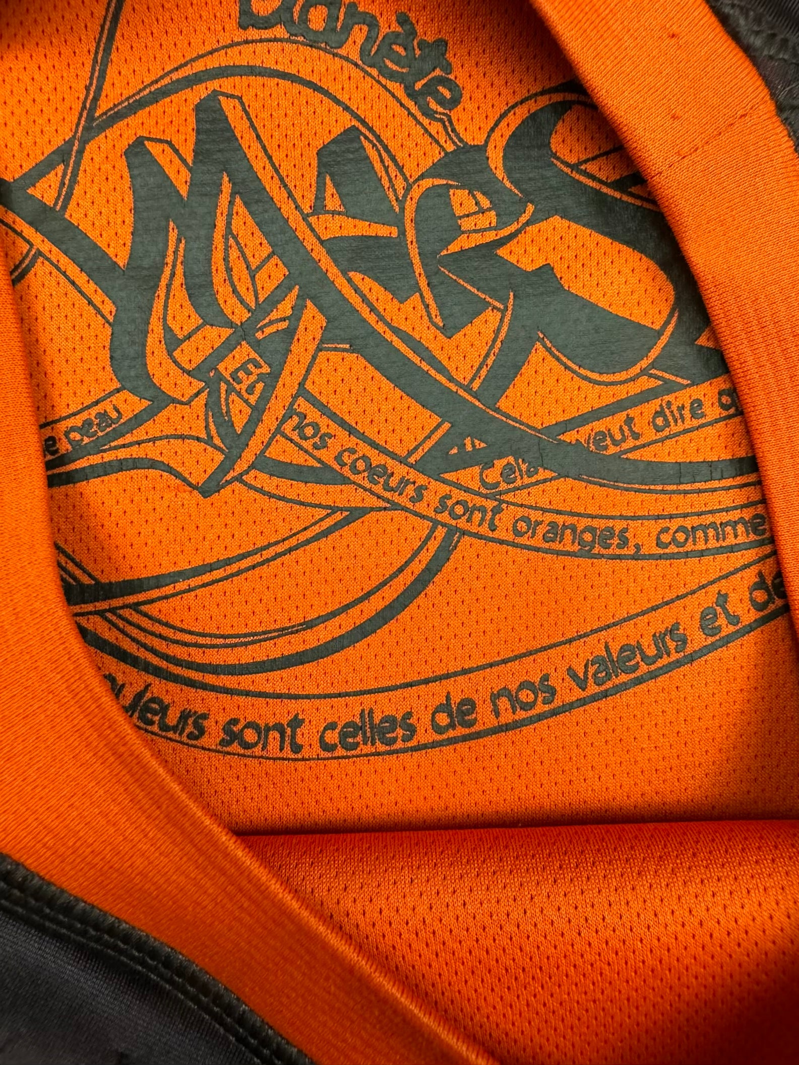 vintage Adidas Olympique Marseille away jersey {S}