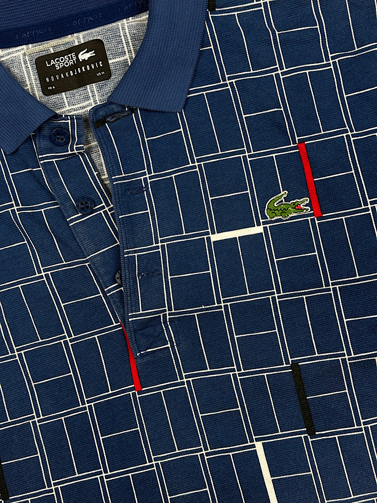navyblue Lacoste polo {M}