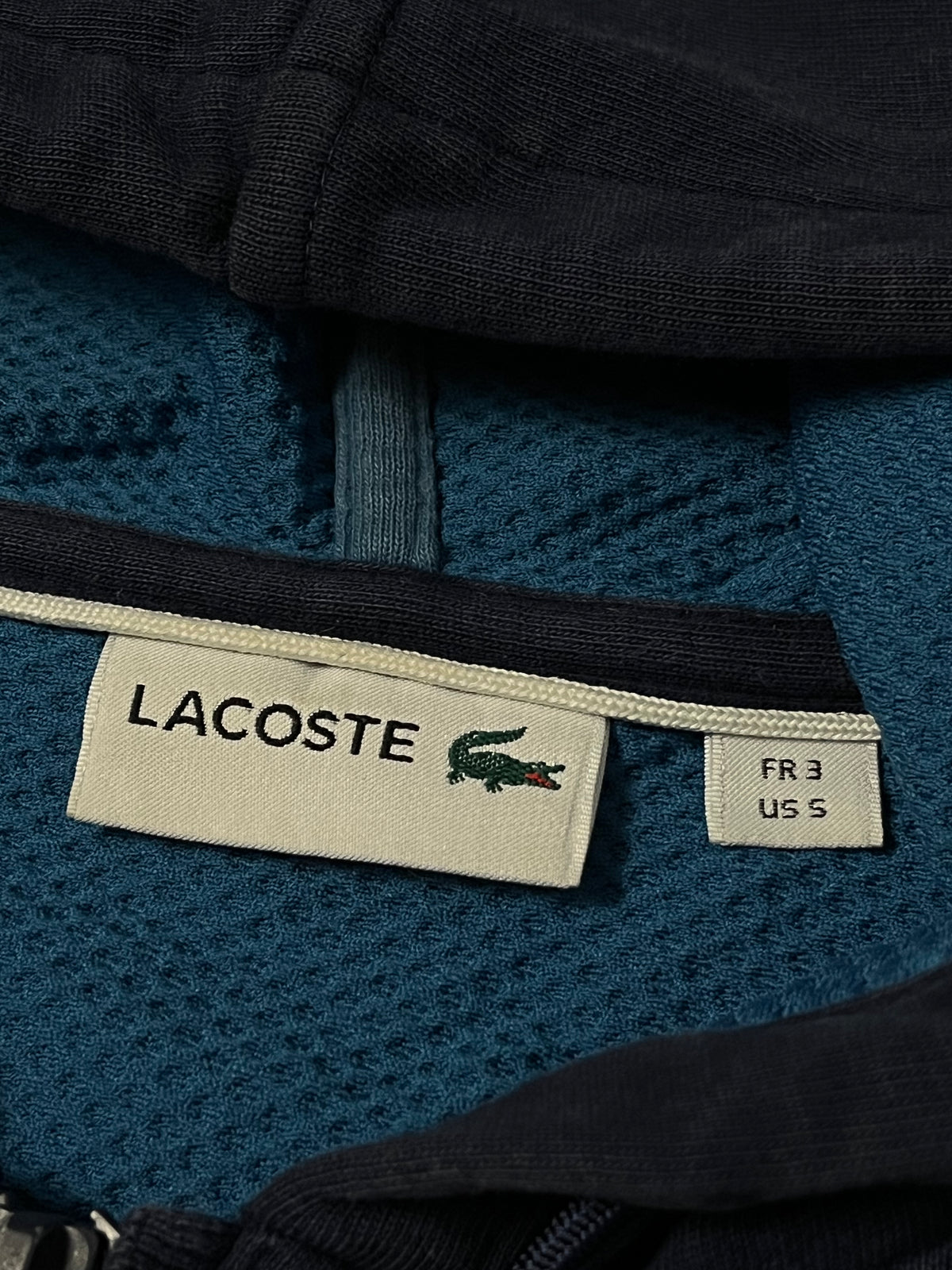 vintage Lacoste sport sweatjacket {S}