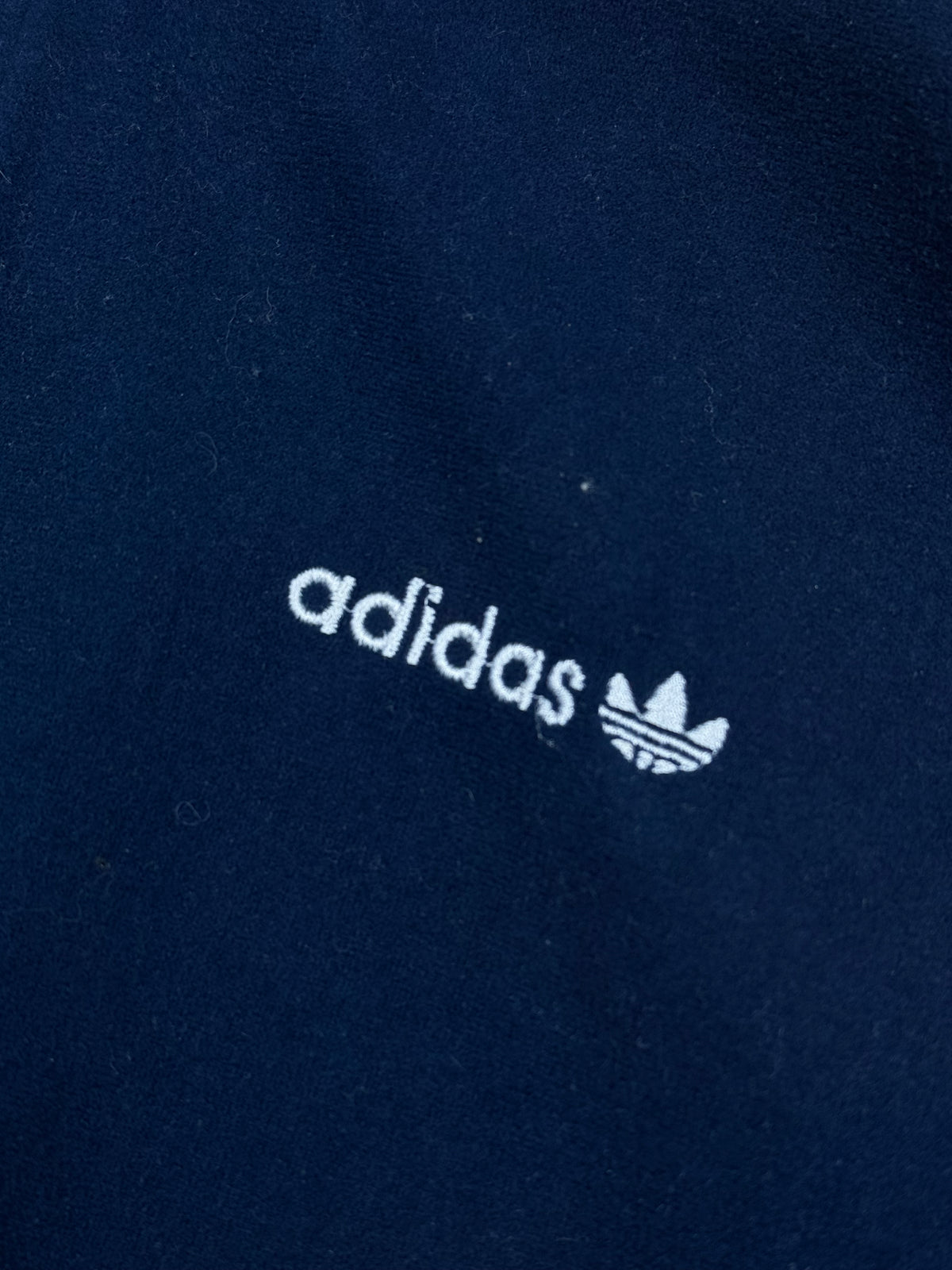 vintage navyblue Adidas trackjacket {XL}