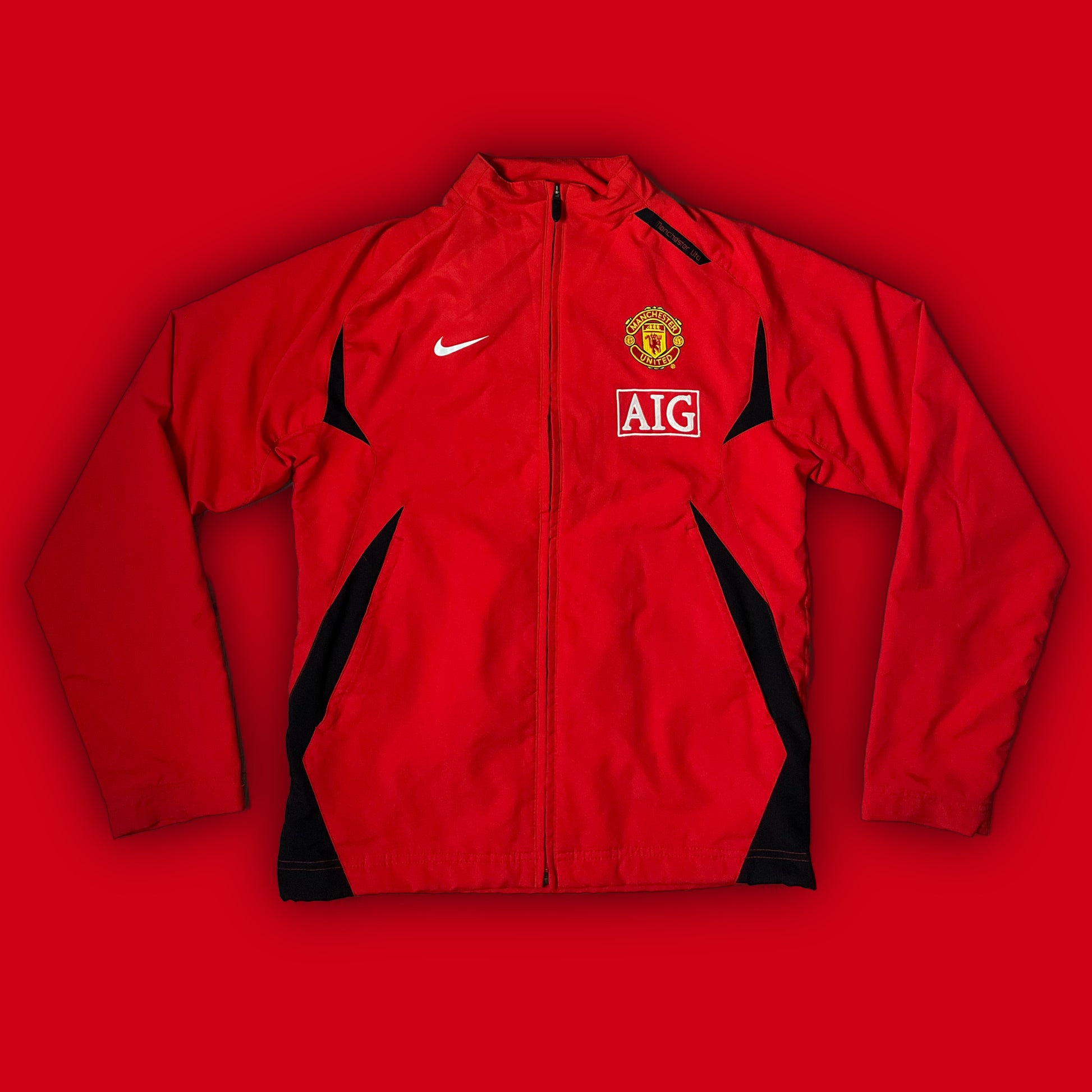 vintage Nike Manchester United windbreaker {S}