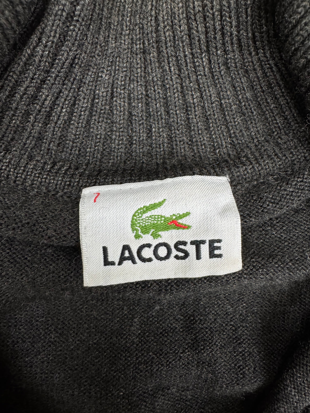 vintage Lacoste sweatjacket {L}