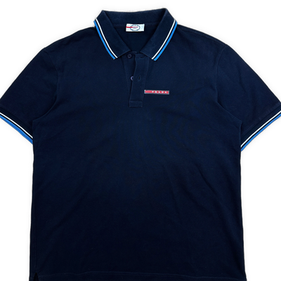 navyblue Prada polo {M}