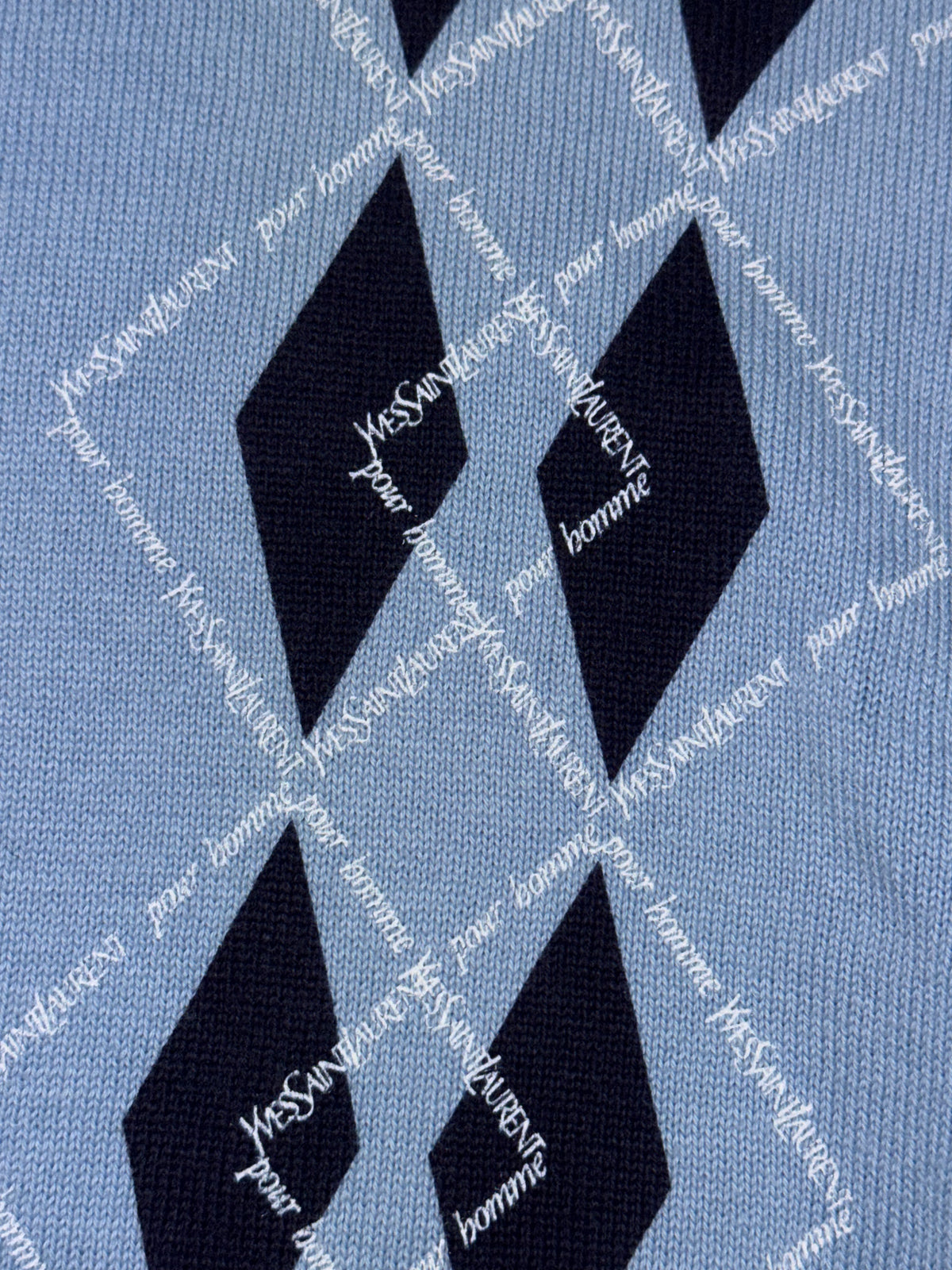 vintage YSL Yves Saint Laurent knittedsweater {L}