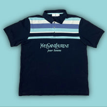 Lade das Bild in den Galerie-Viewer, vintage YSL Yves Saint Laurent spell out polo {L}
