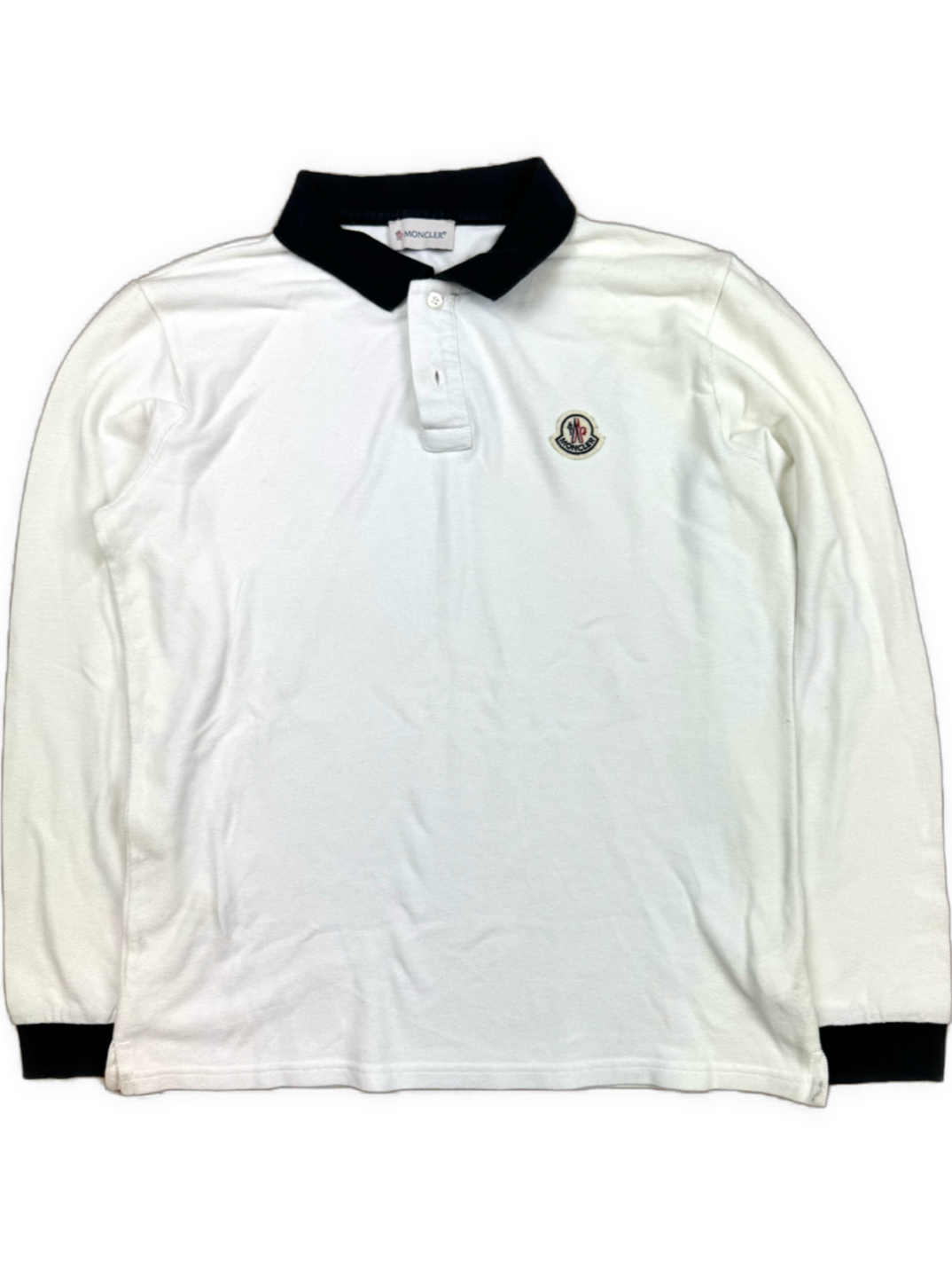 vintage Moncler polo long {S}