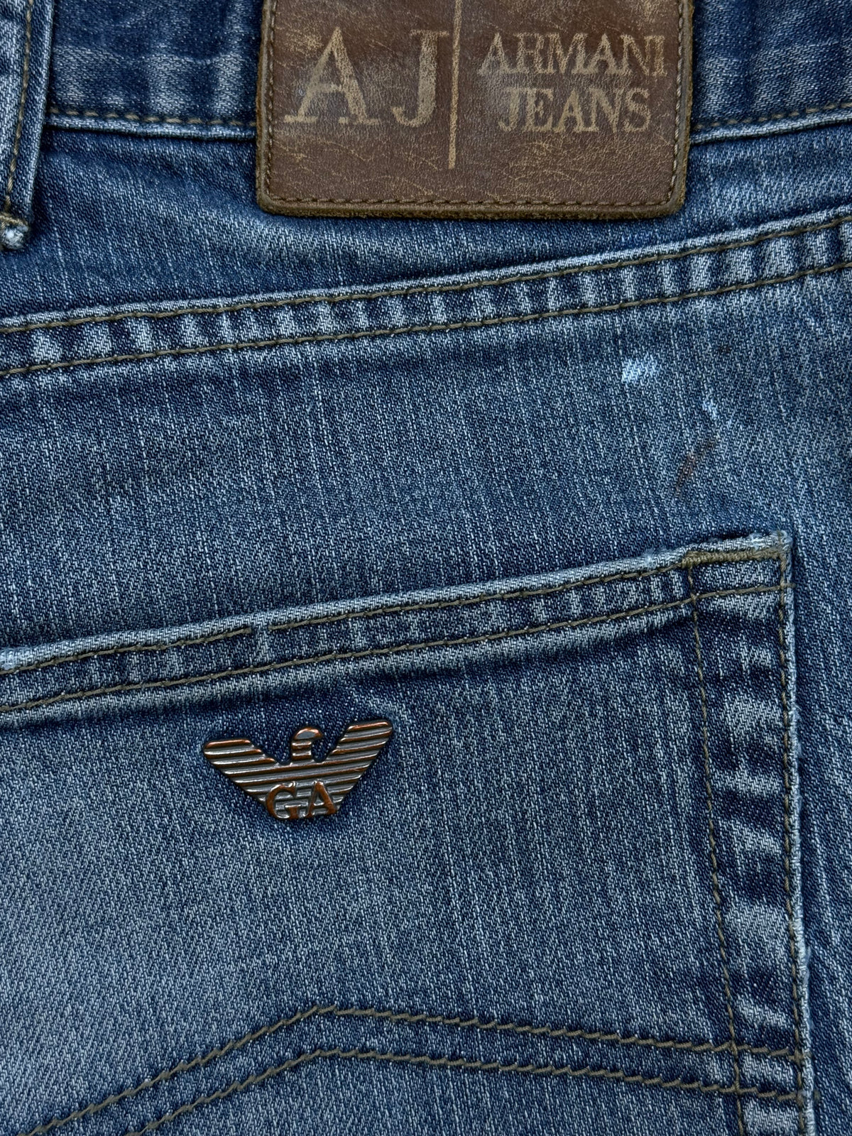 vintage Armani jeans {XL}